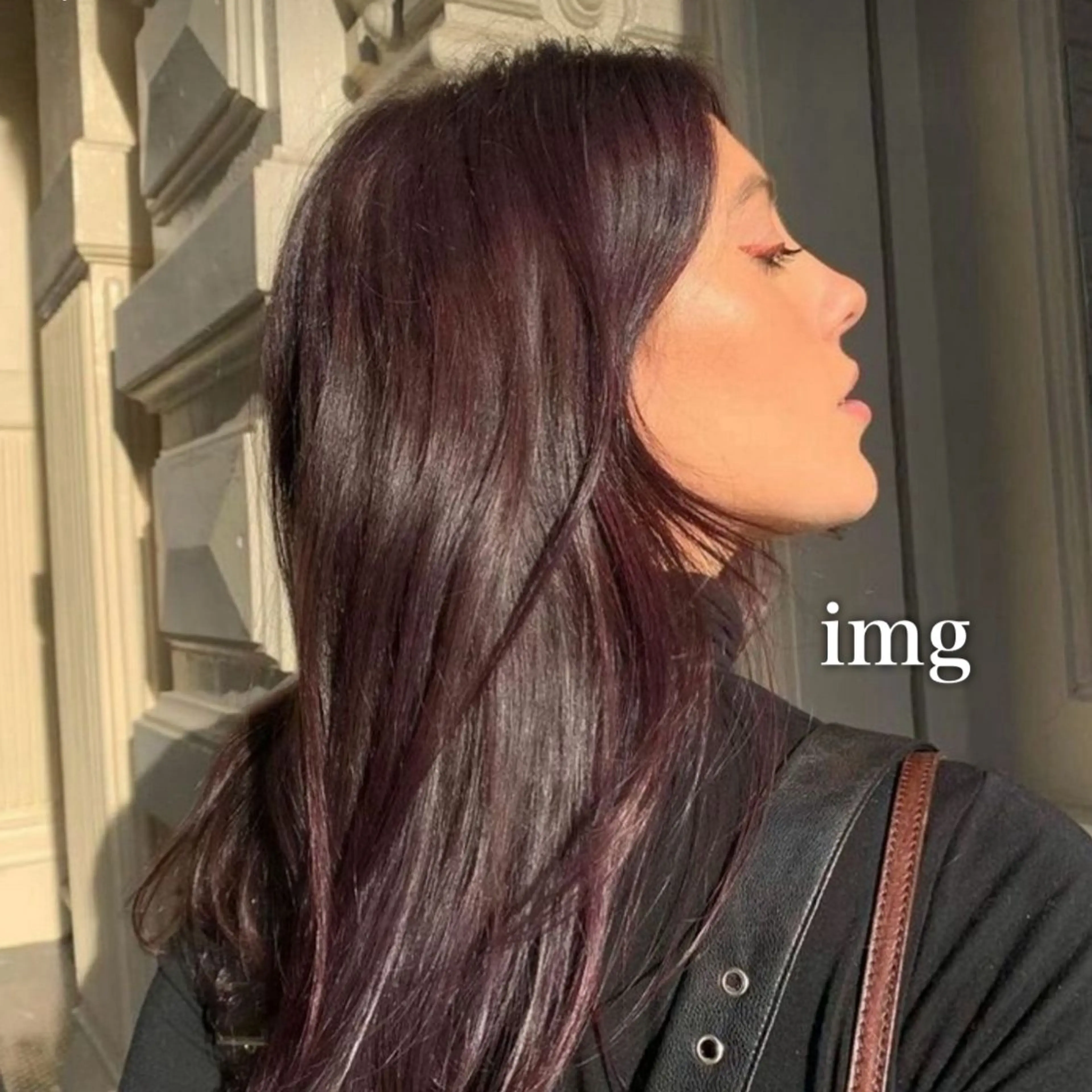 セミロング カラー ヘアアレンジ ブラウンカラー ラベンダーカラー ラベンダーブラウン ❣️ブリーチなし暖色 ayu❣️のヘアスタイル