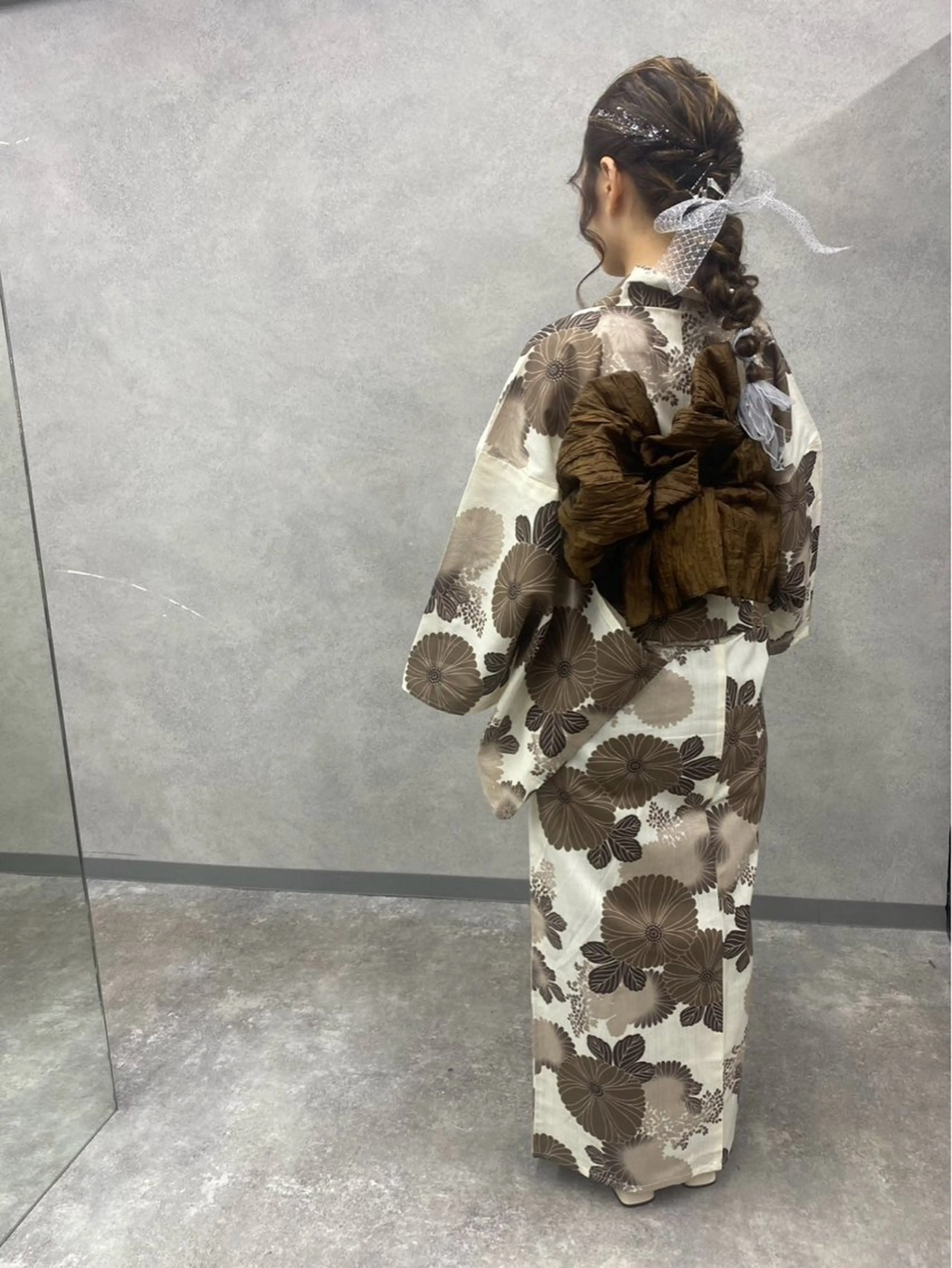 浴衣着付けのみのクーポン！の写真