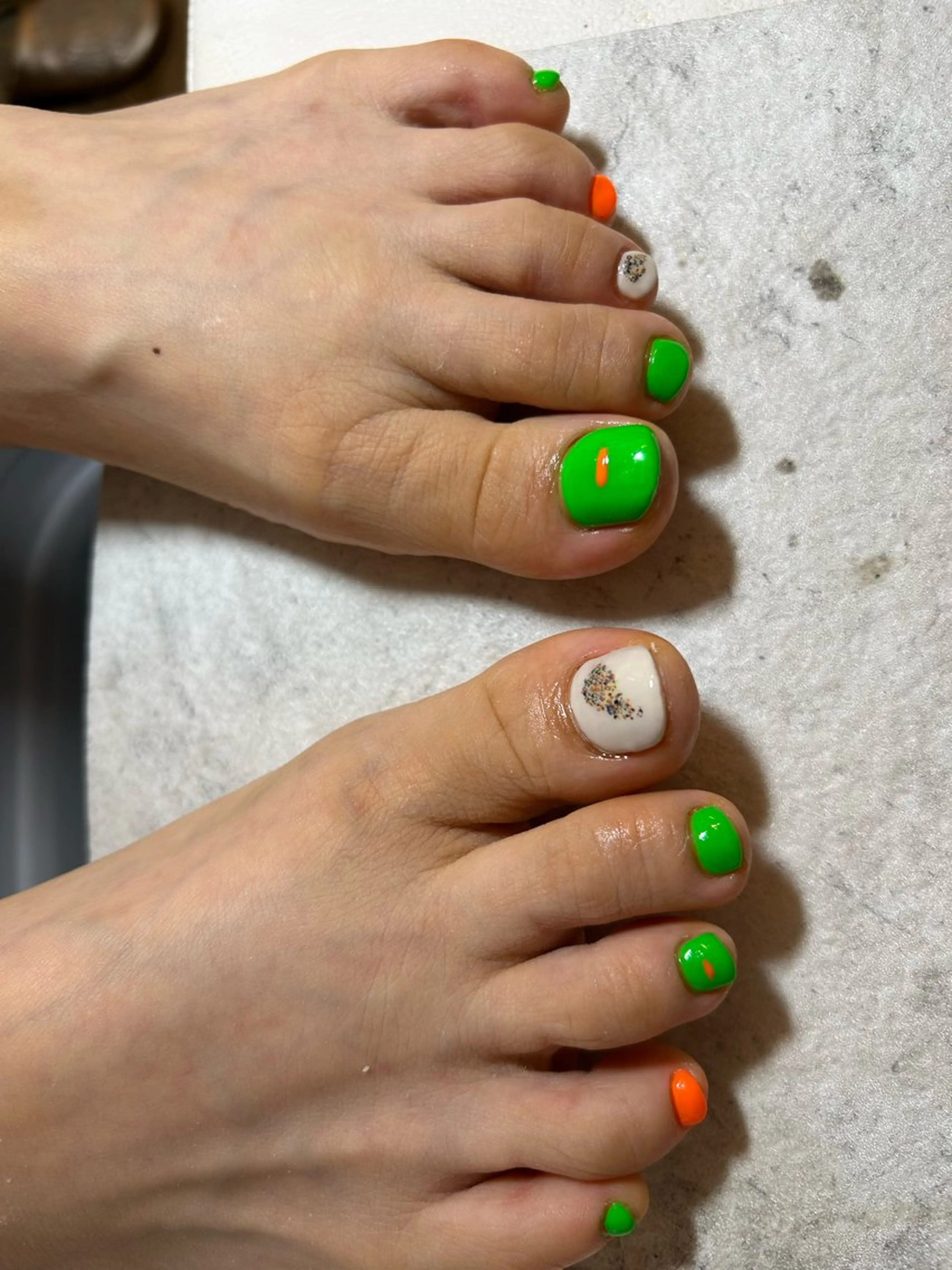 ネイル フットネイル ArcoIris所属・Arco Iris 告瑠莉のネイルデザイン