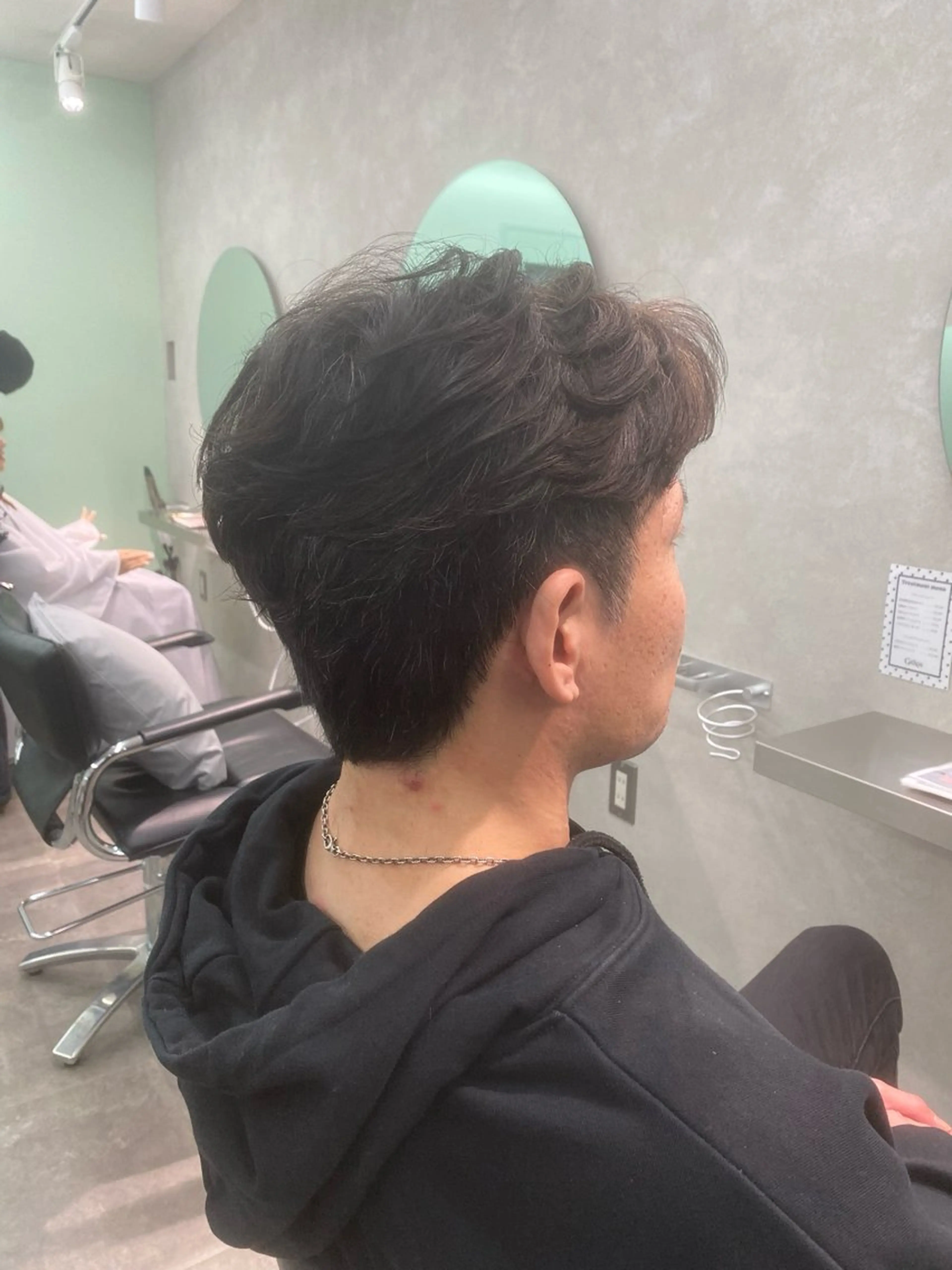 パーマ メンズ カット パーマ 進藤彪雅/メンズ/ 千葉駅【GENiE】のヘアスタイル
