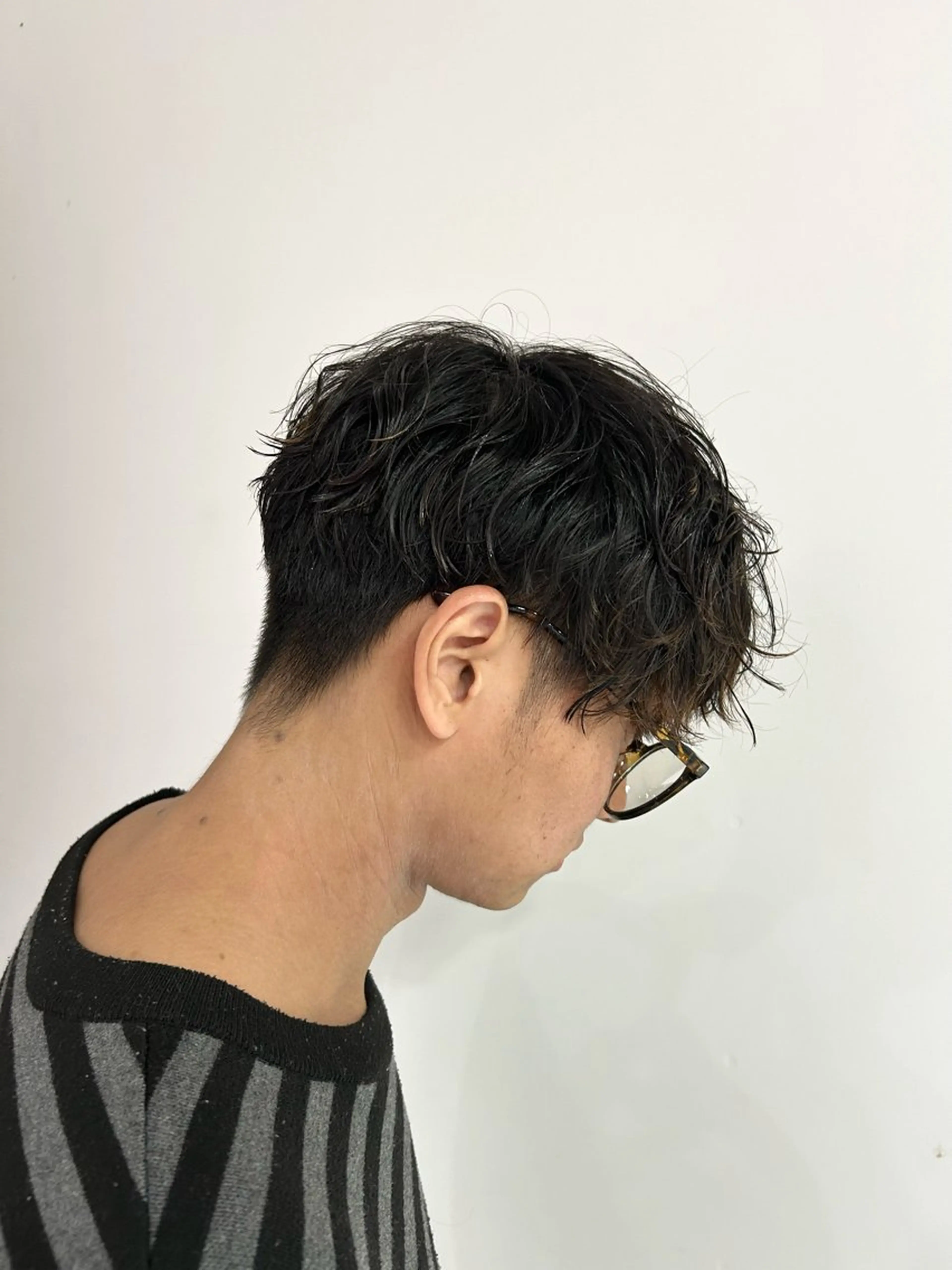 パーマ メンズ メンズパーマ ニュアンスパーマ カット パーマ トリートメント BIANCA isesaki 小暮のヘアスタイル