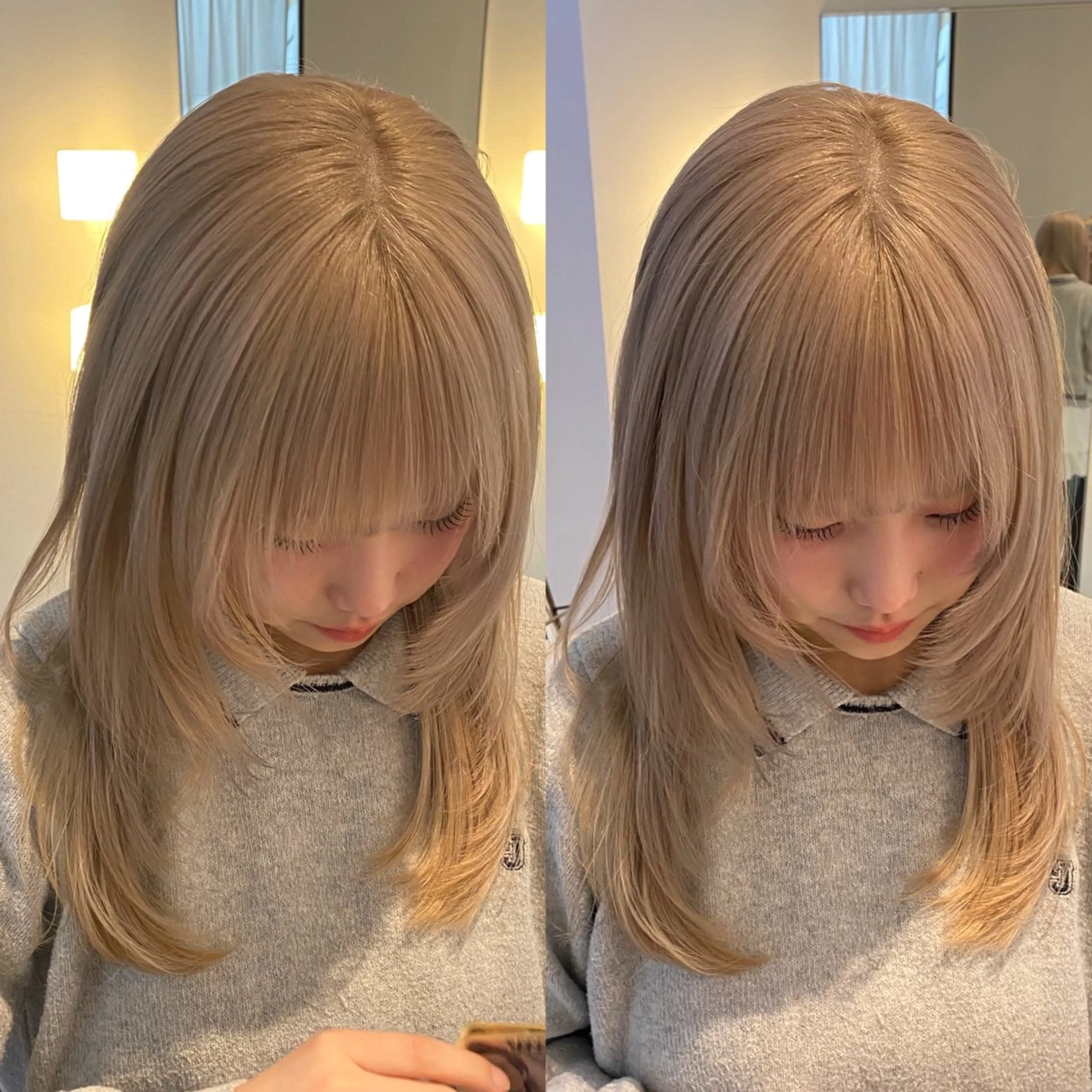 ロング カラー カット トリートメント mai / linoah˚✧のヘアスタイル