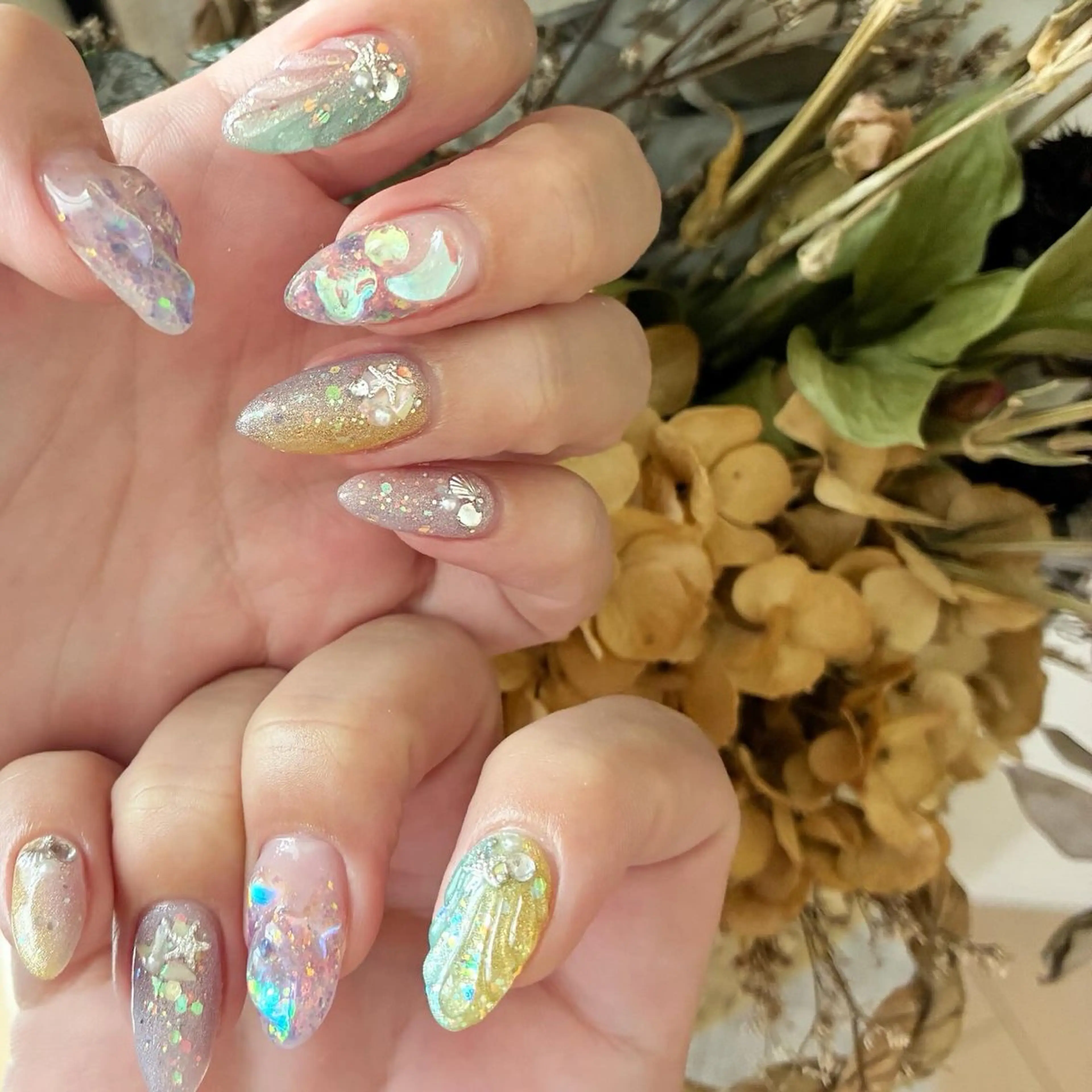 ネイル ハンドネイル luananail shiiのネイルデザイン