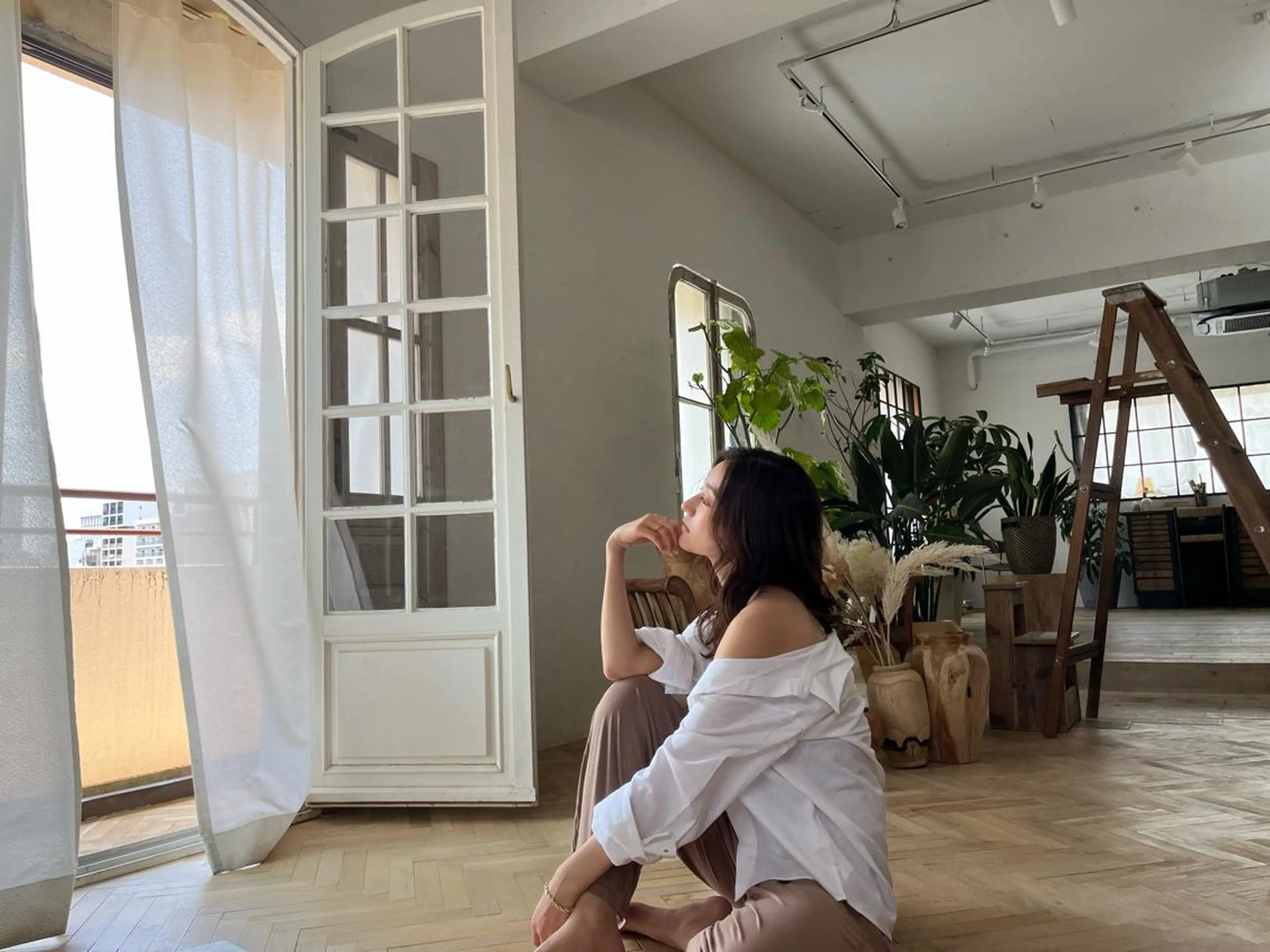 ロング ヘアカラー トリートメント 縮毛矯正/髪質改善/ 斉藤春のヘアスタイル