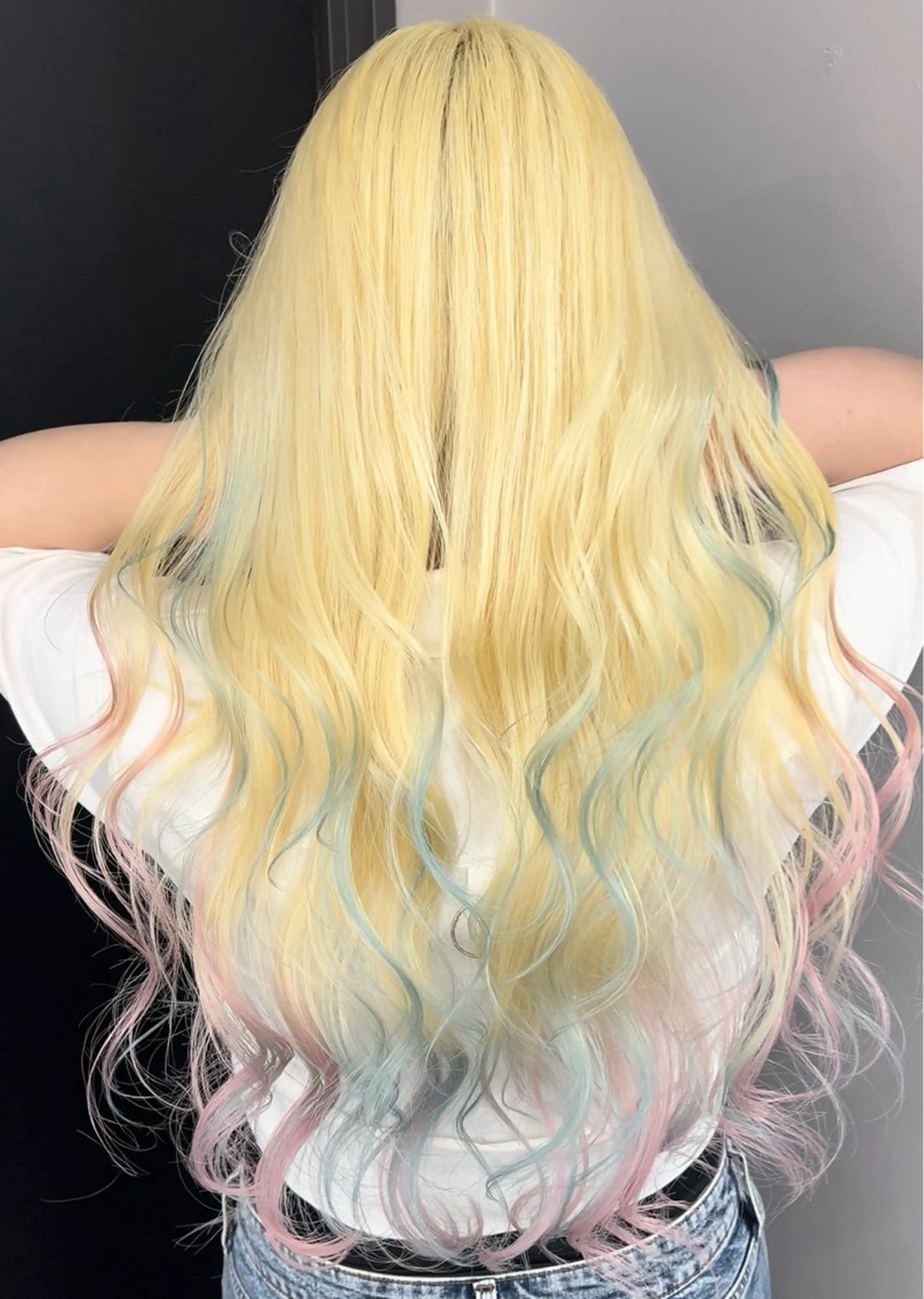 カラー GIMMICK pasha所属・蔭山 ゆきなのヘアスタイル