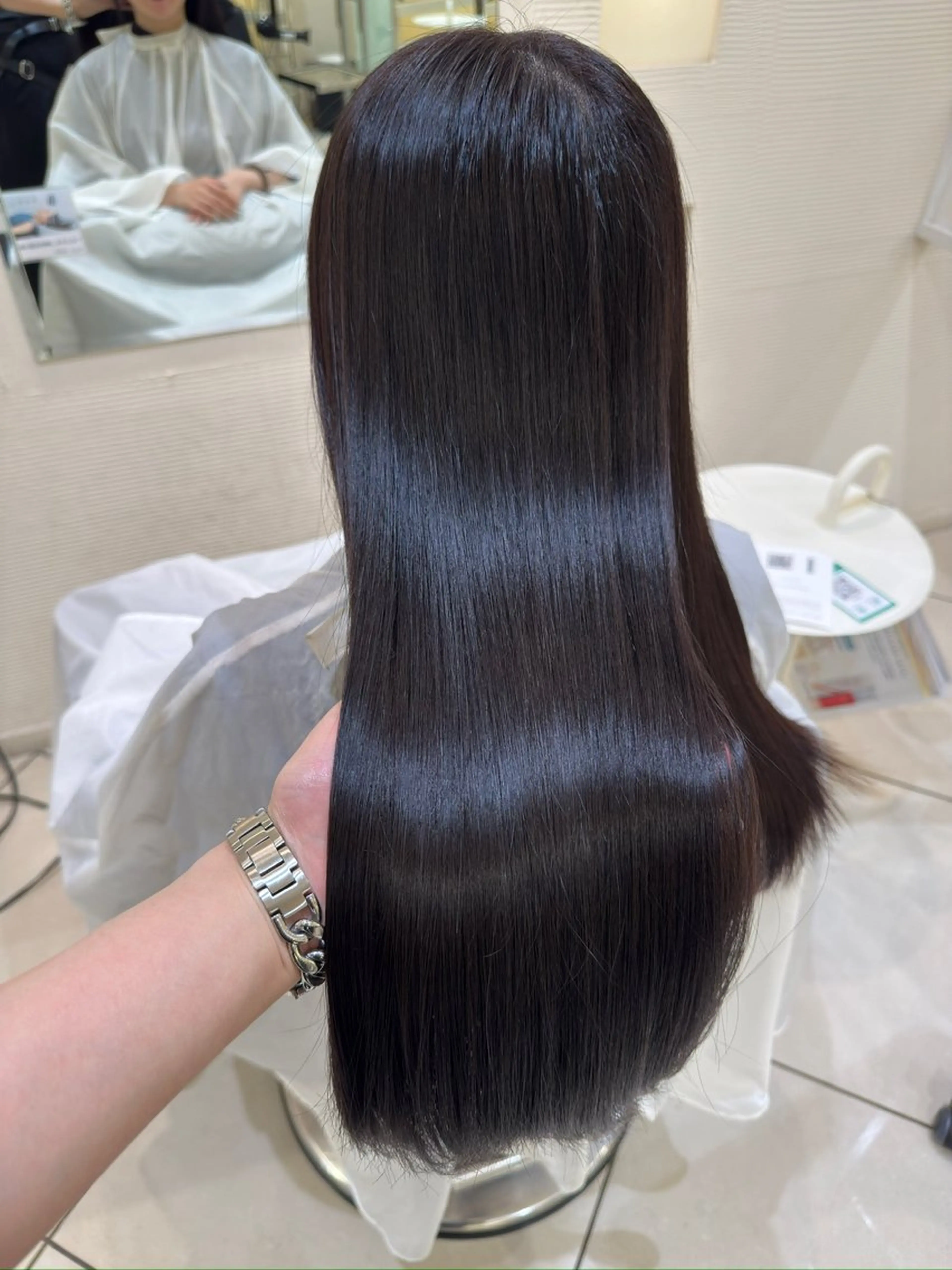 【🥝フルコースメニュー🥝】カット＋酸性縮毛矯正＋カラー＋トリートメントの写真