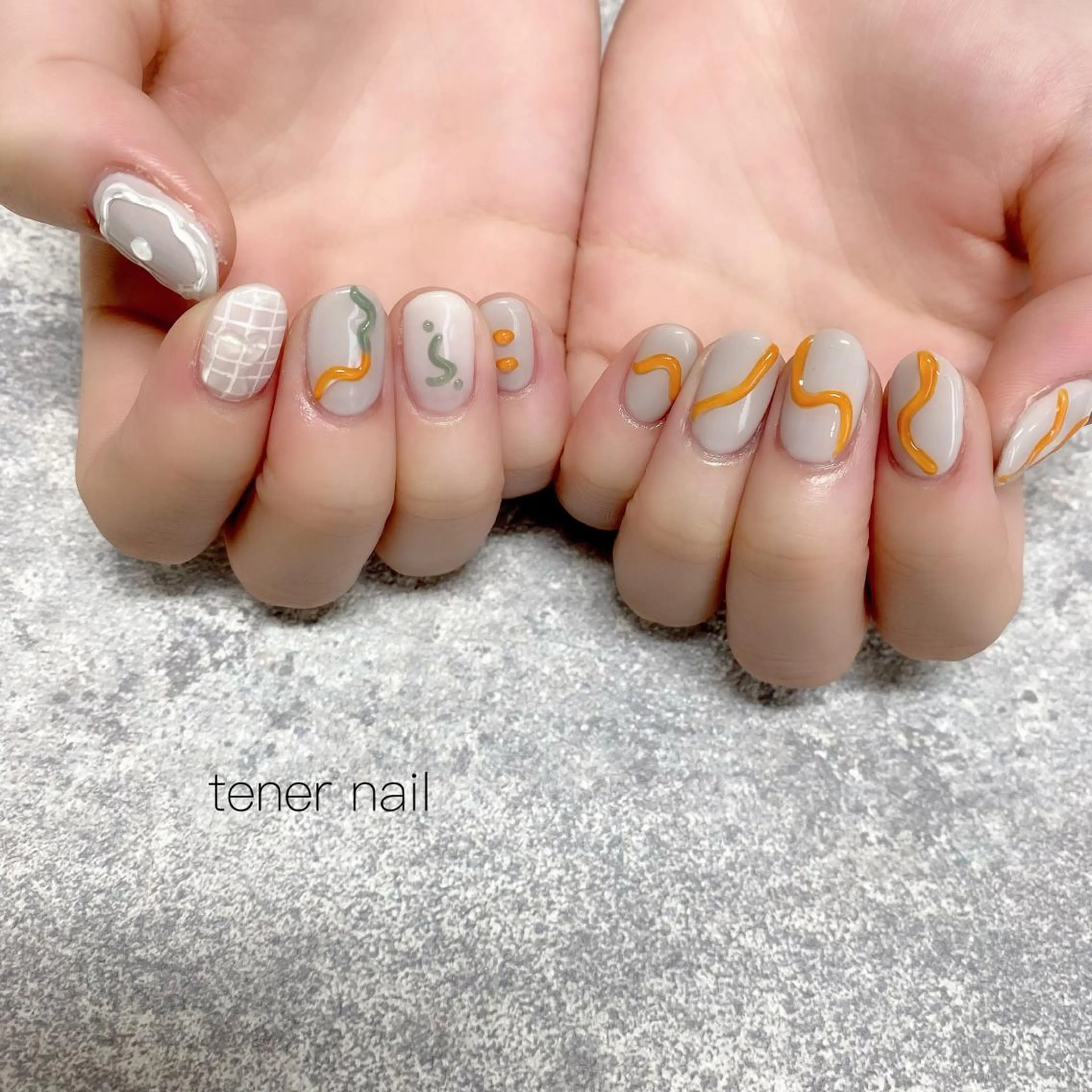 ネイル ぷっくりネイル tener  nail  テネルネイル所属・テネルネイル tener nailのネイルデザイン