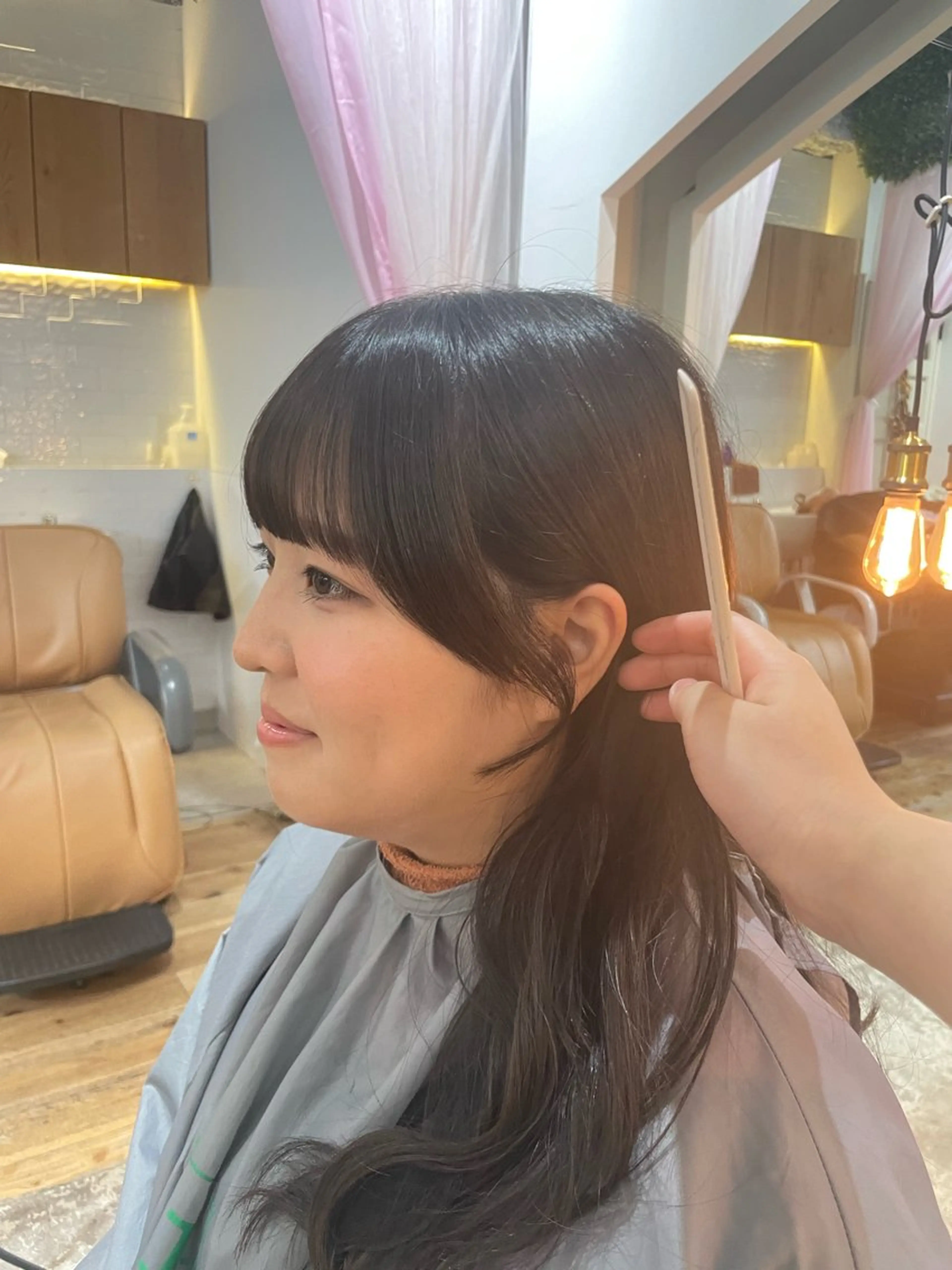 ミディアム 梅田 /透明感カラー 🤍narumiのヘアスタイル