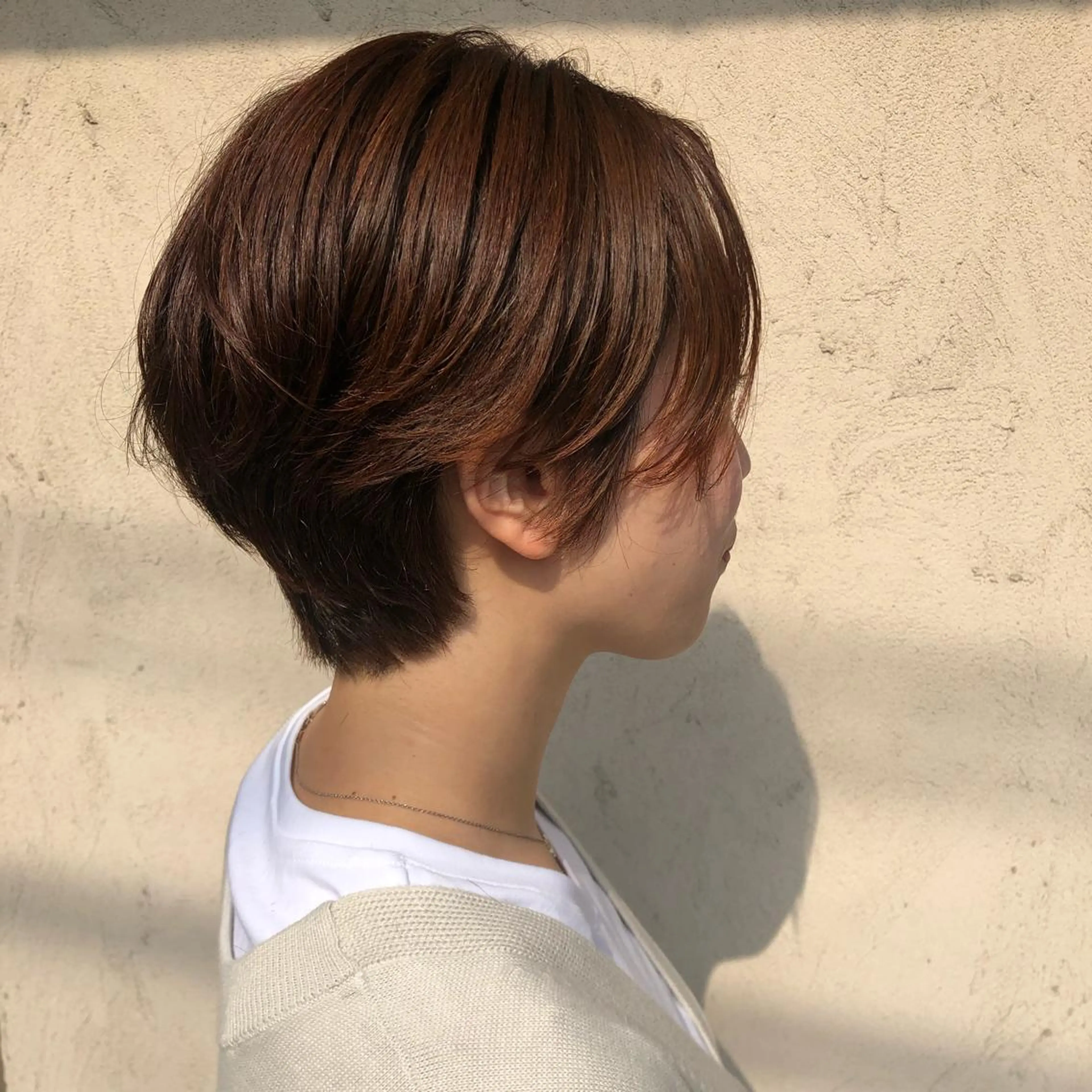 ショート カラー カット merc. 福田茜のヘアスタイル