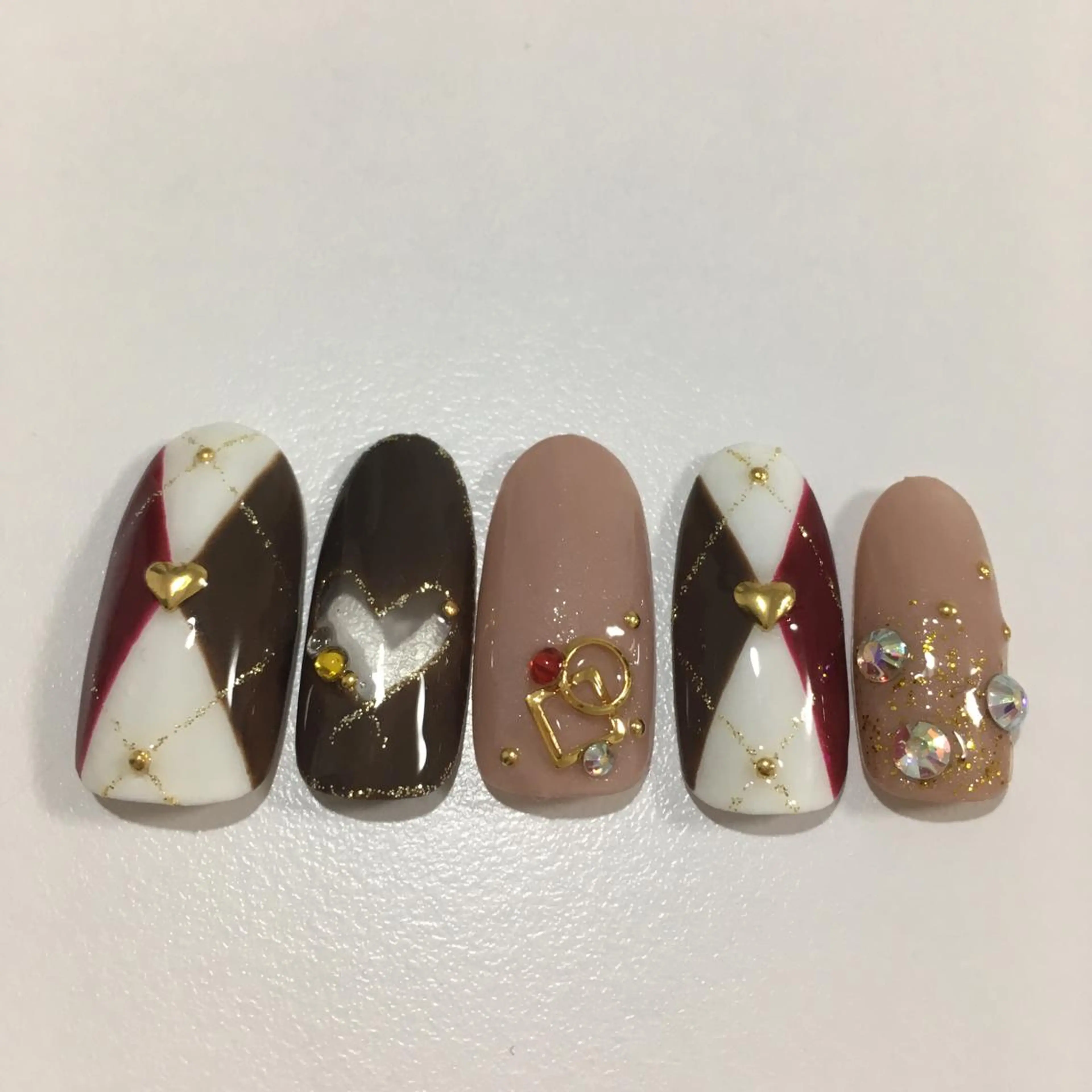 ネイル アートネイル バレンタイン ☆ KAYOKO ☆のネイルデザイン