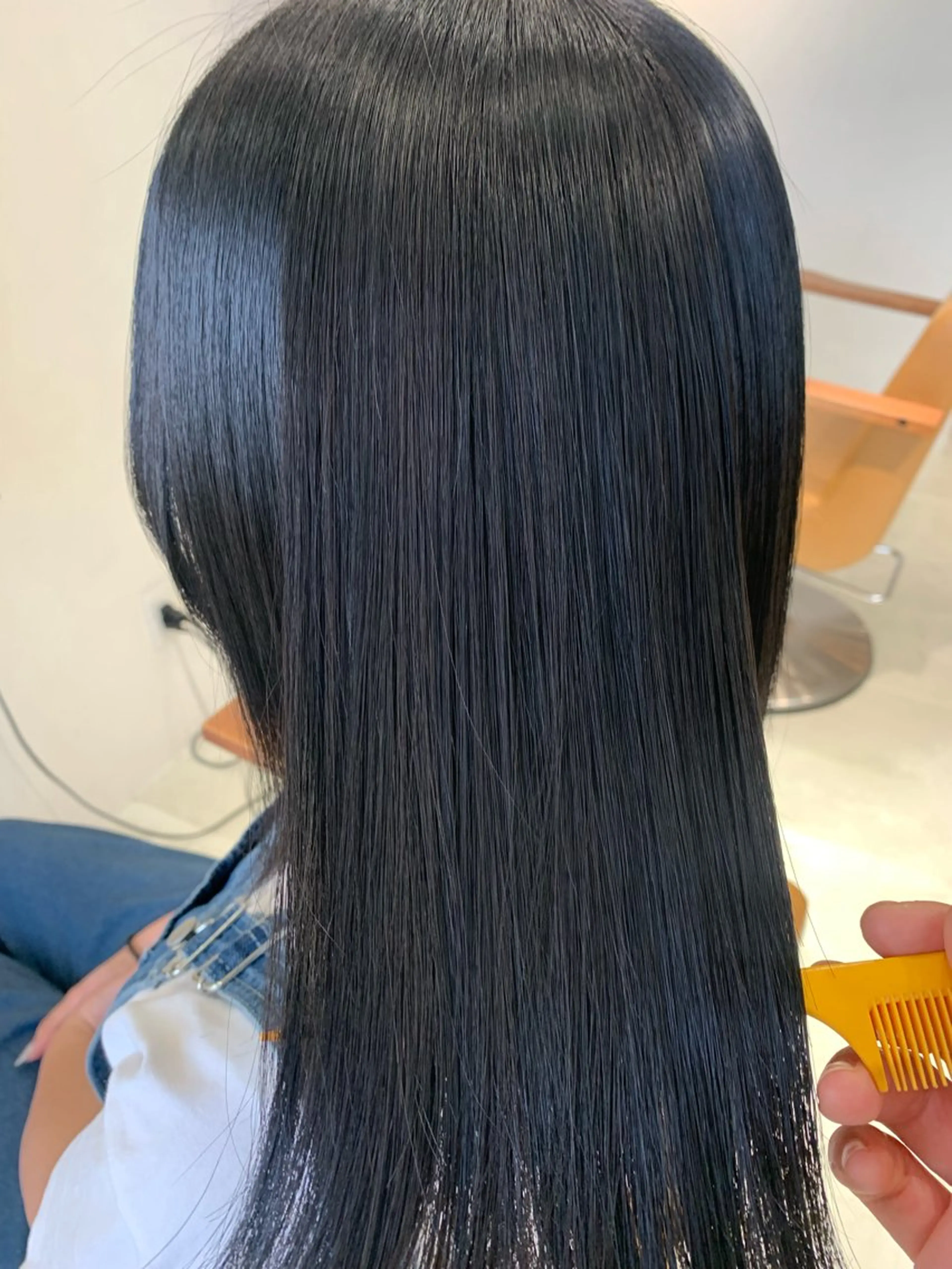 ミディアム カラー パーマ ストレートパーマ Lily hair design所属・🩰淡色カラー／ 南ゆかり（女性のみ）のヘアスタイル