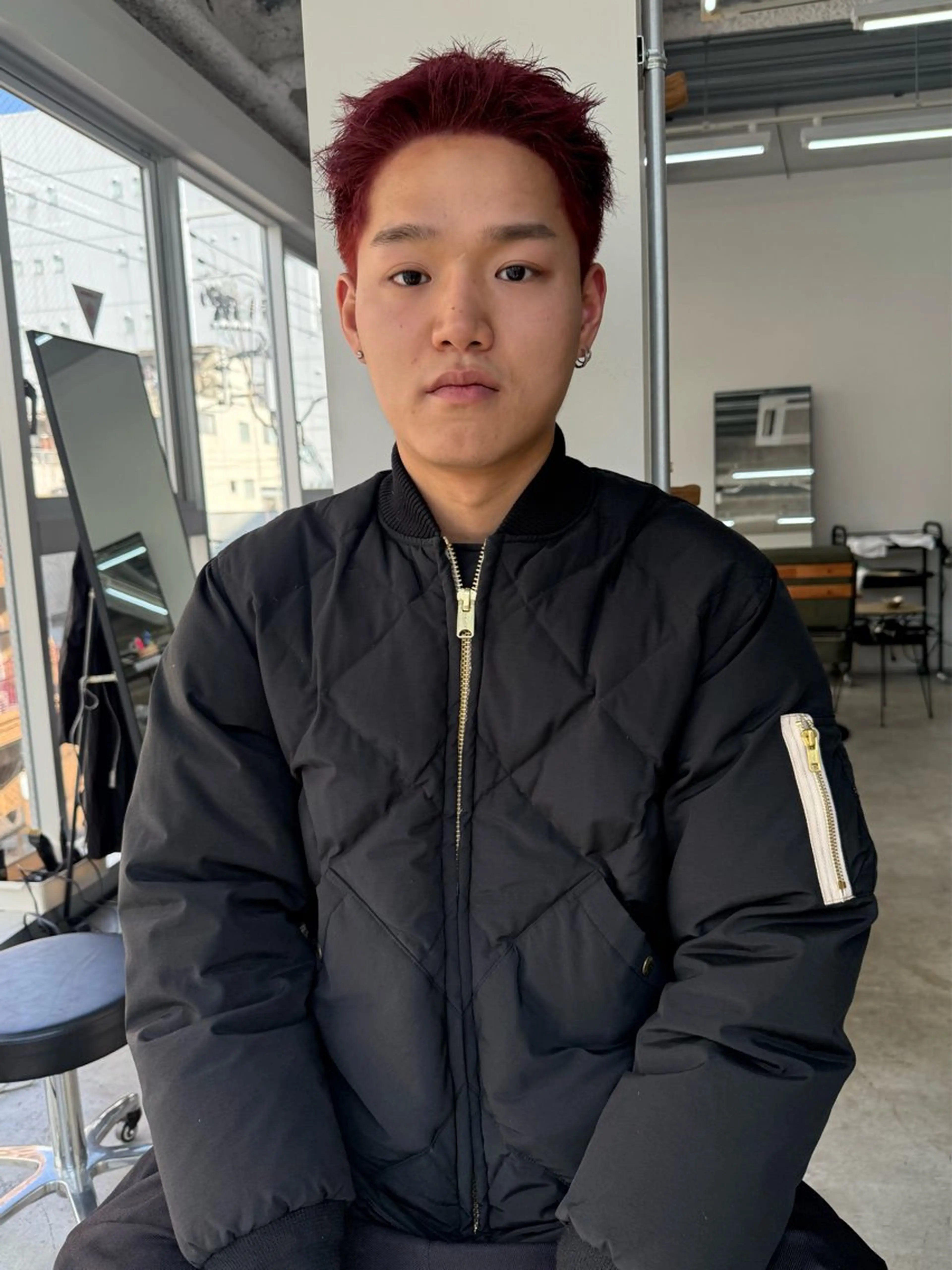 ショート カラー メンズ カット ヘアカラー PARKiiiNG所属・m a iのヘアスタイル