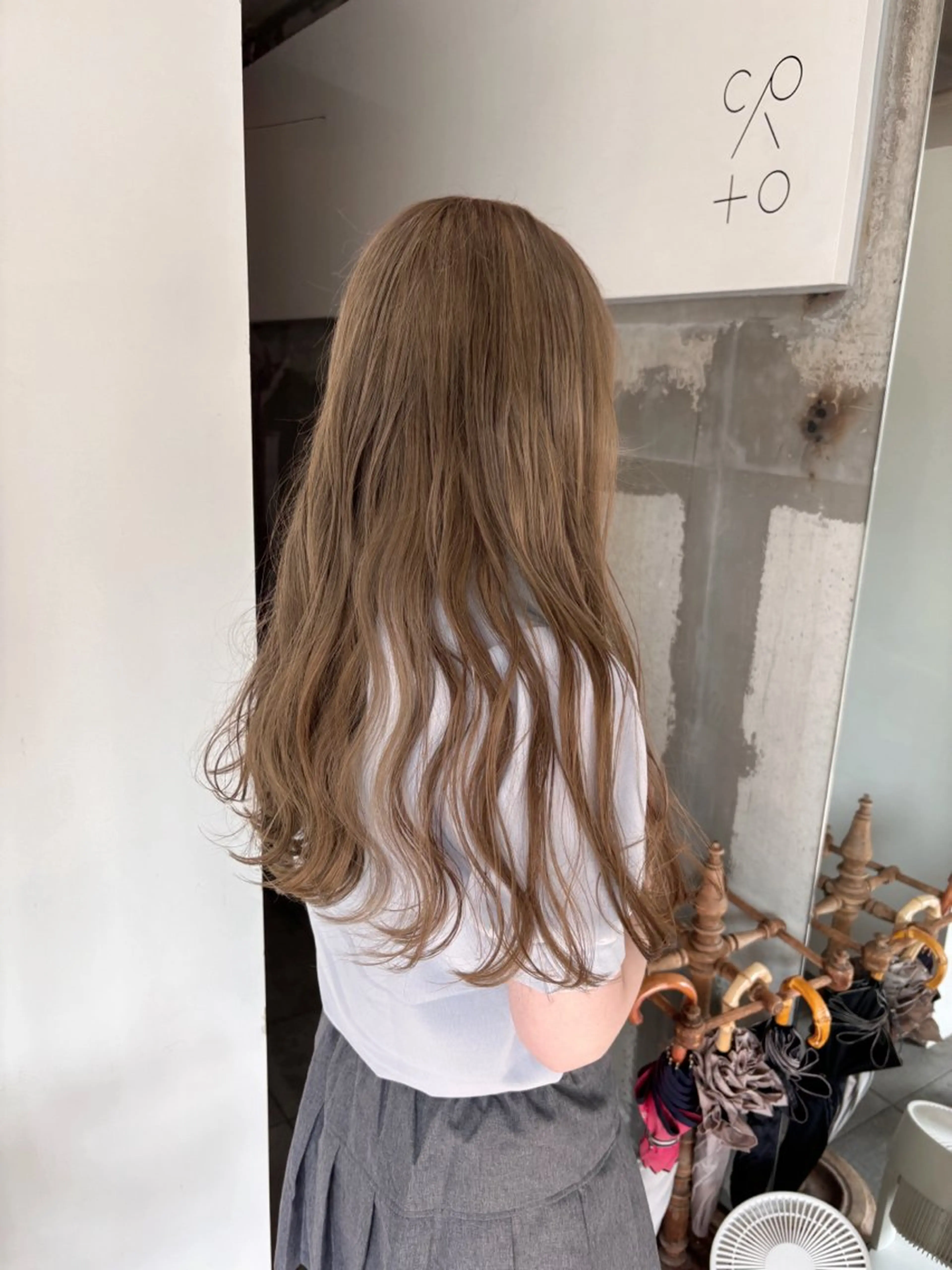 ロング カラー mirai/レイヤー ボブ/ショートのヘアスタイル