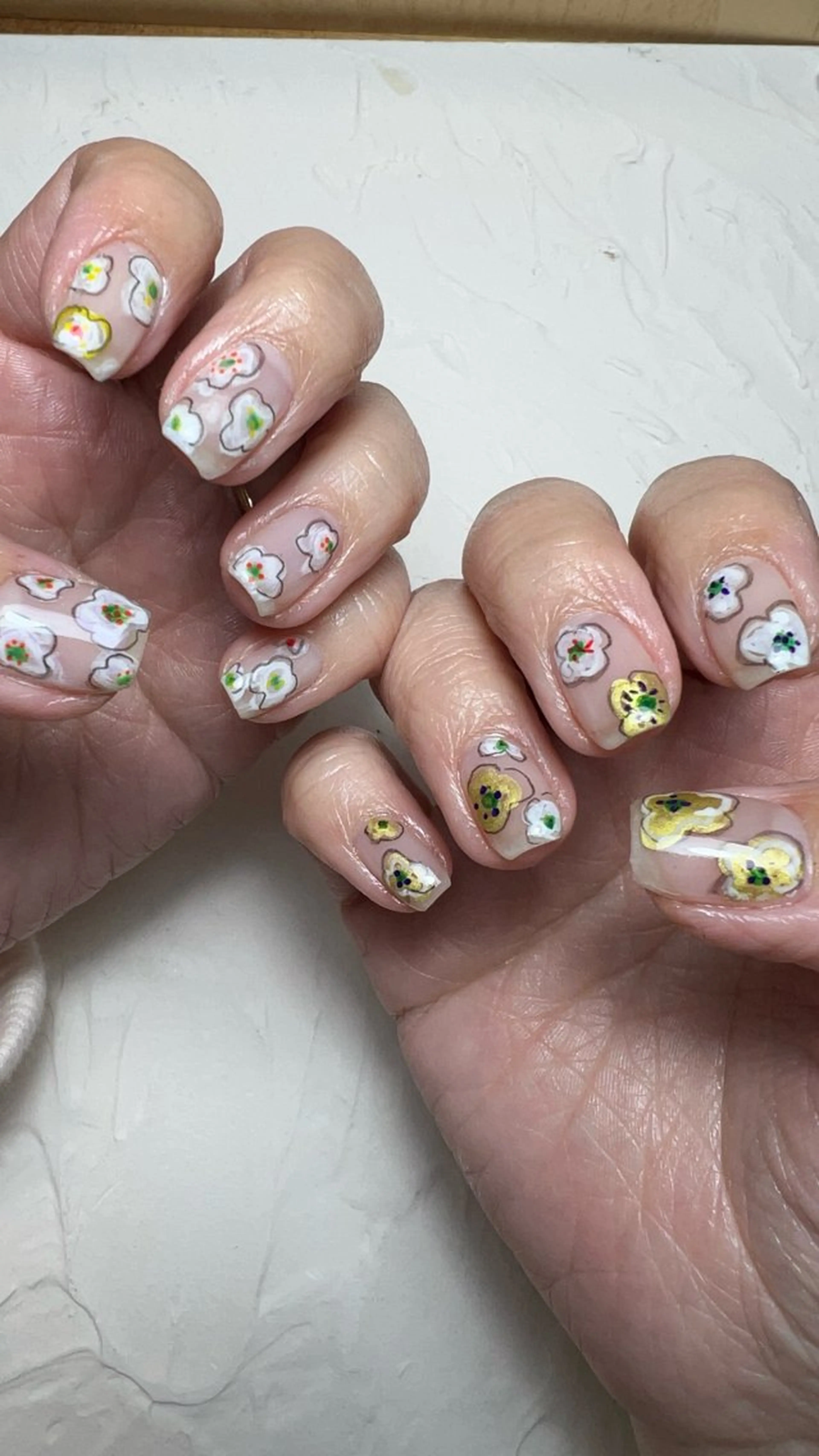 ネイル 成人式 ショートネイル ブライダルネイル ネイルとタロット/ ユウのその他イメージ