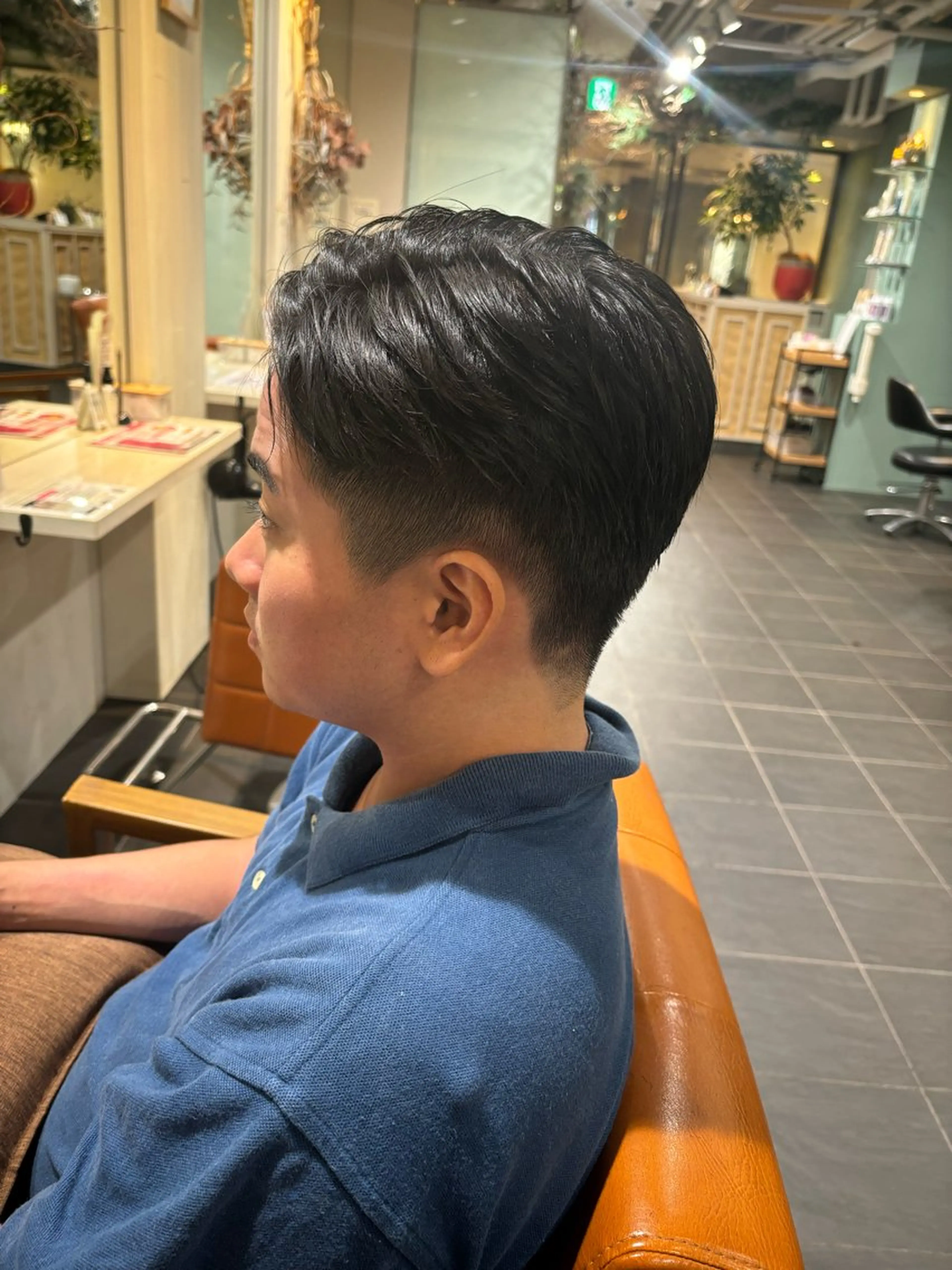 メンズ ハヤシ ルカのヘアスタイル