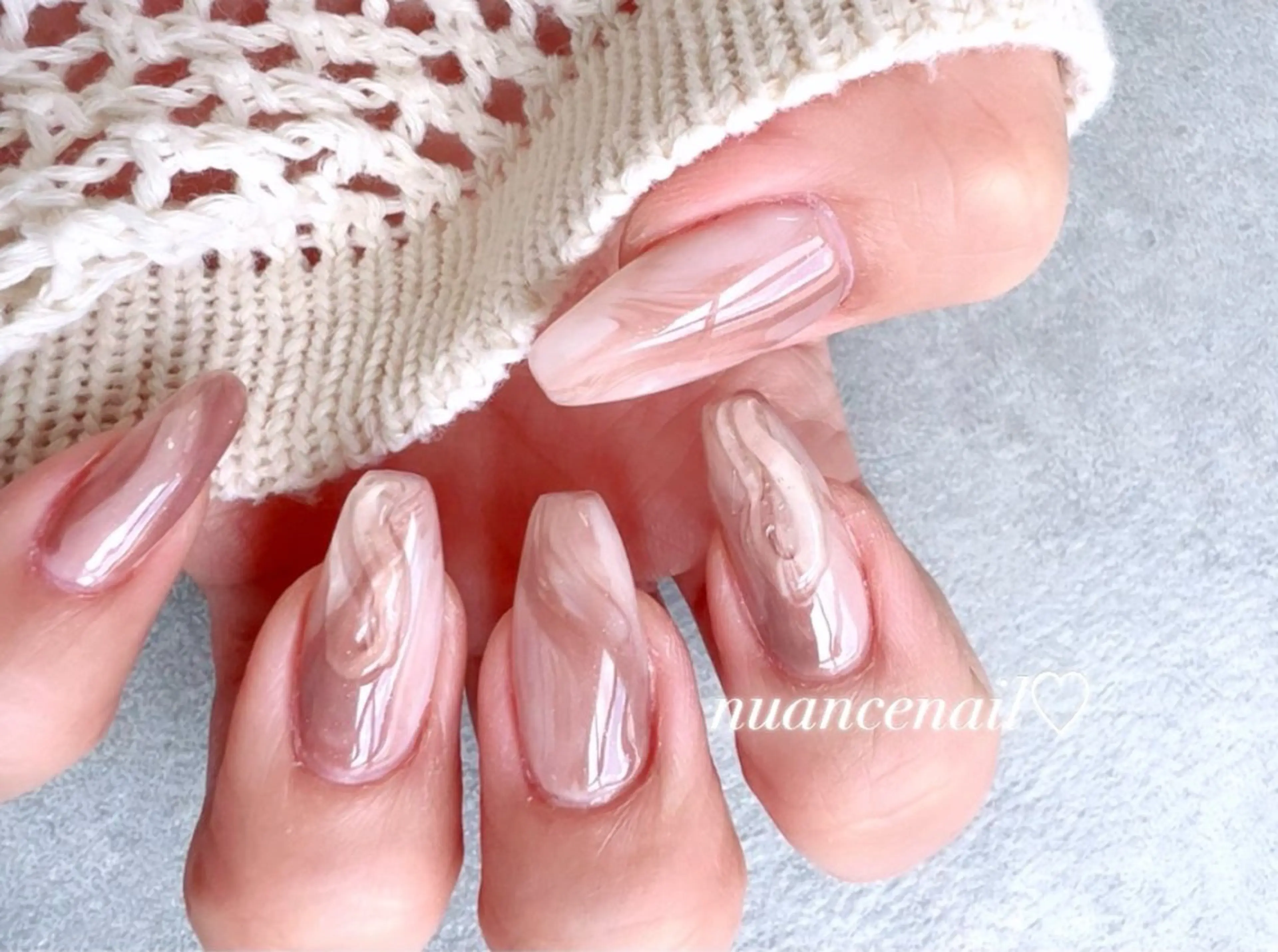 （オフあり）ニュアンスネイル🩶の写真