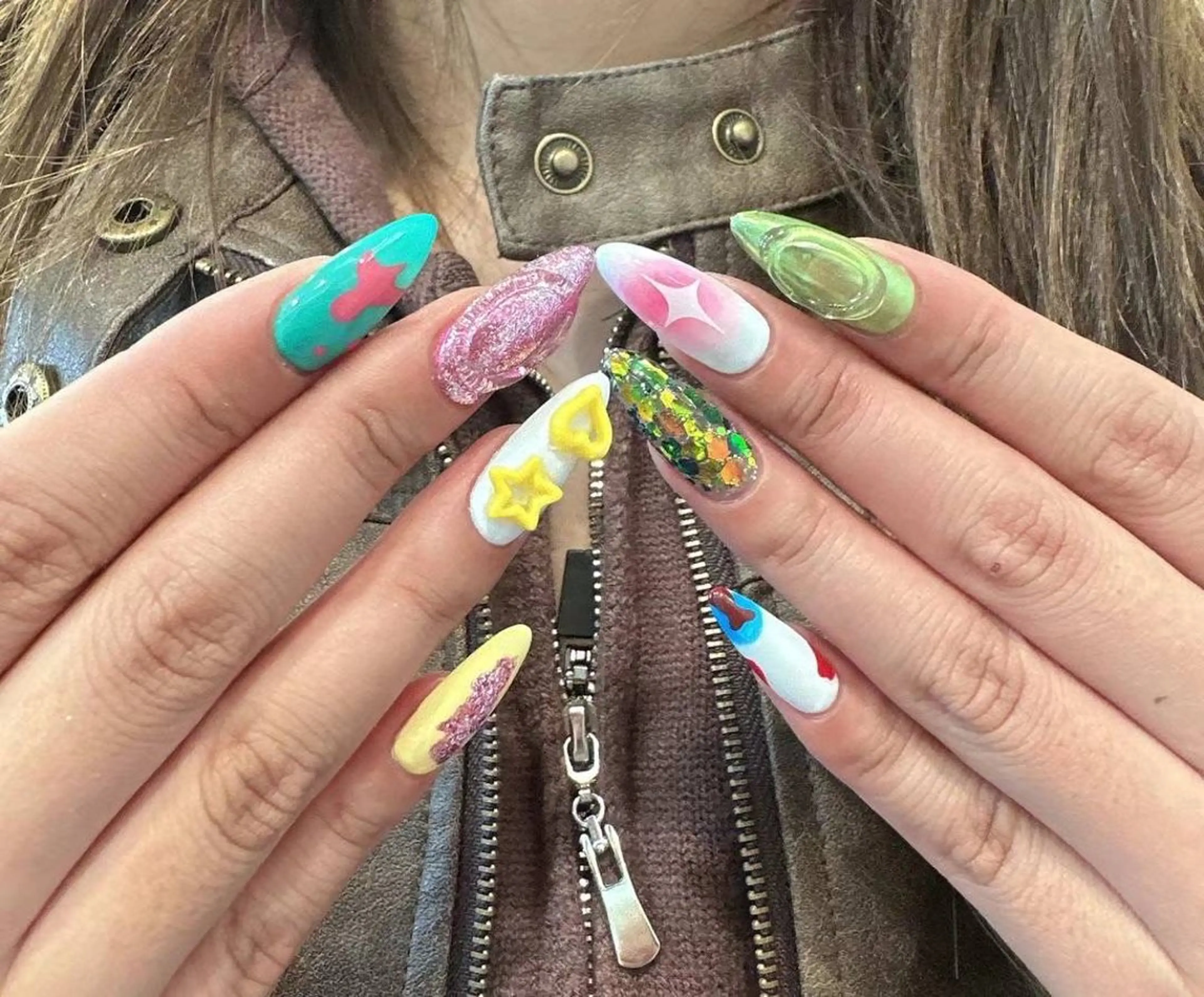 ネイル アートネイル クリアネイル フラワーネイル フットネイル ジェルネイル Babarla Nailのネイルデザイン