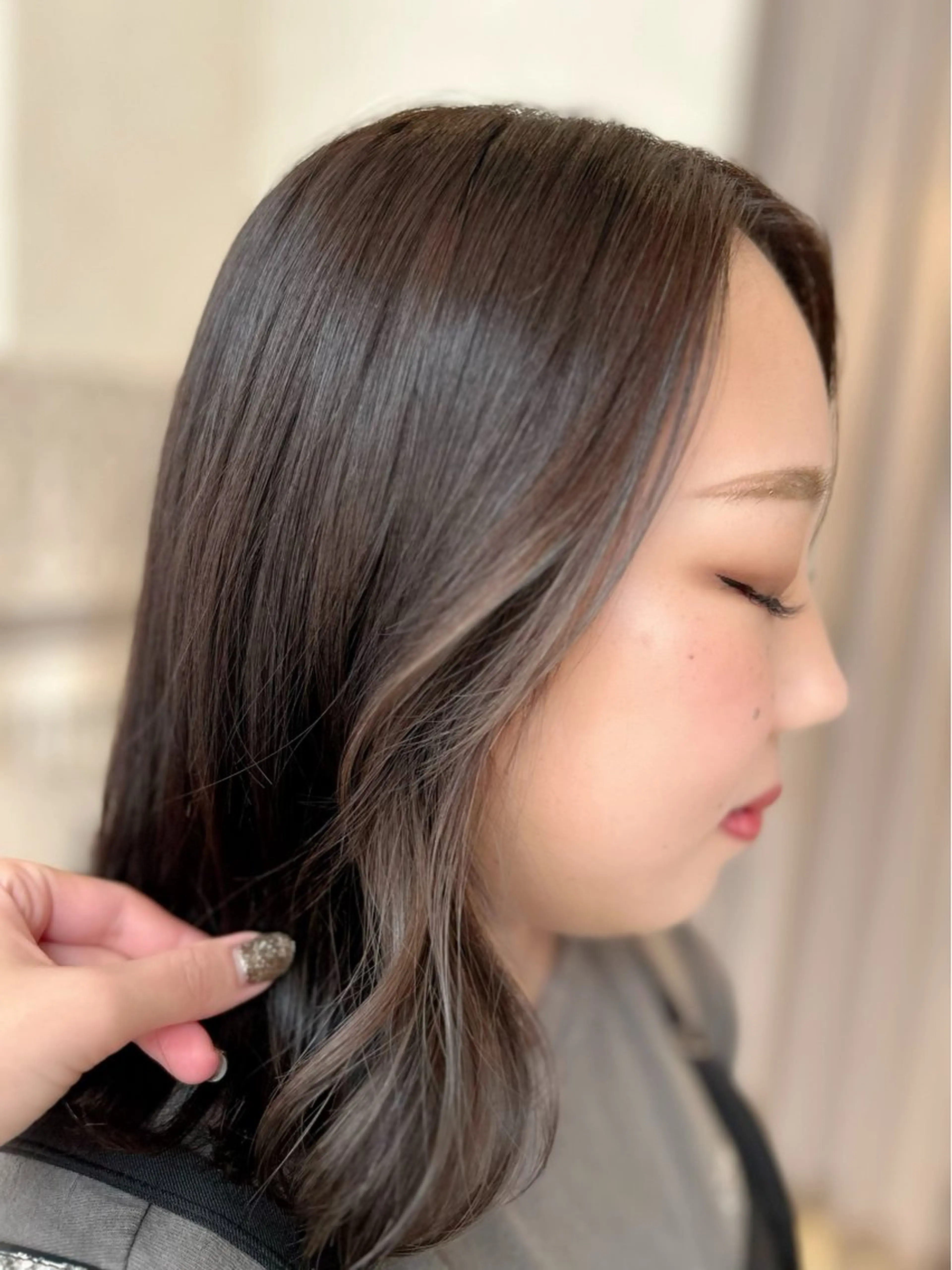 カラー 心斎橋🤍inity KIKOのヘアスタイル