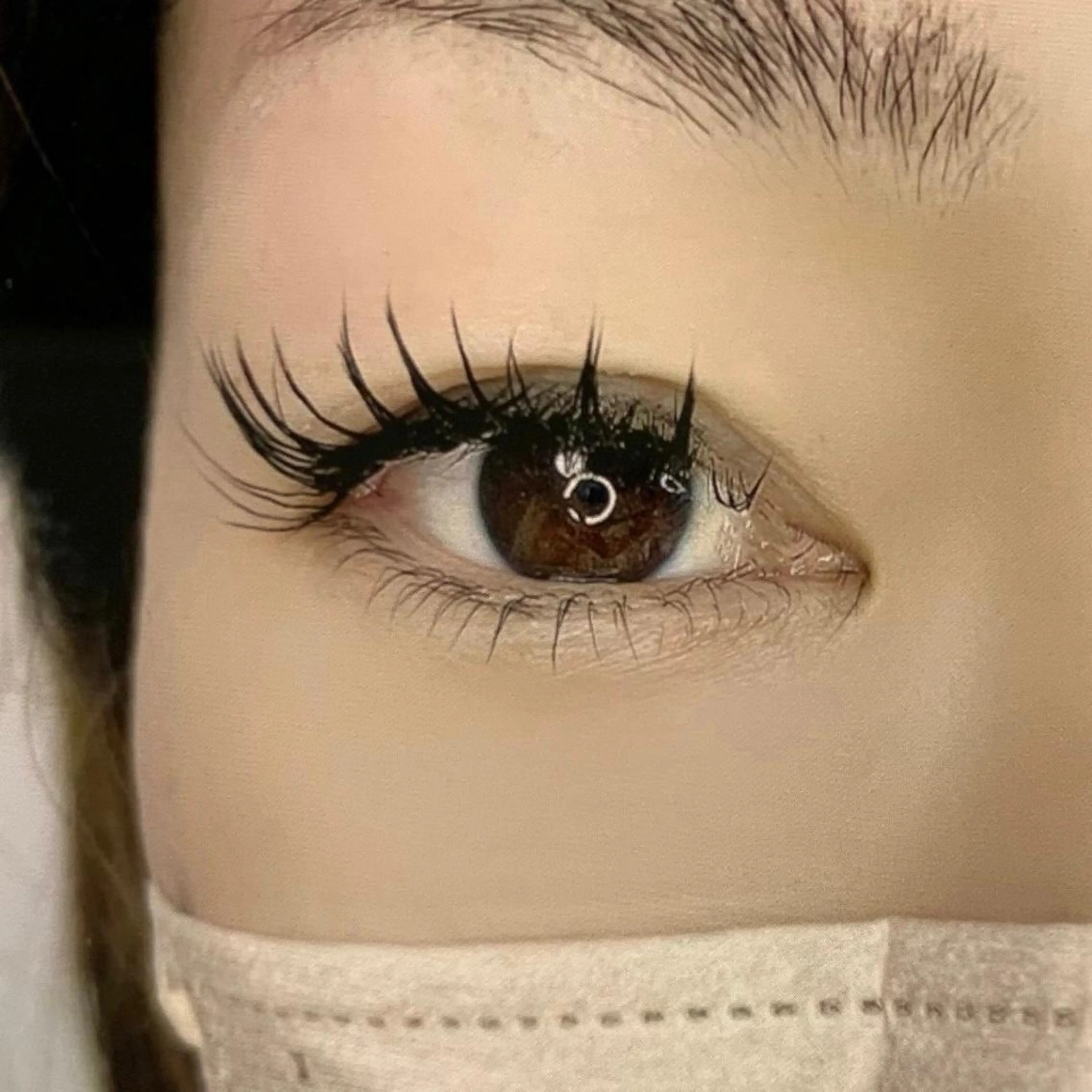 マツエク・マツパ 下まつげエクステ 一重×まつ毛パーマ まつげ 専門店MiiNのマツエク・マツパデザイン