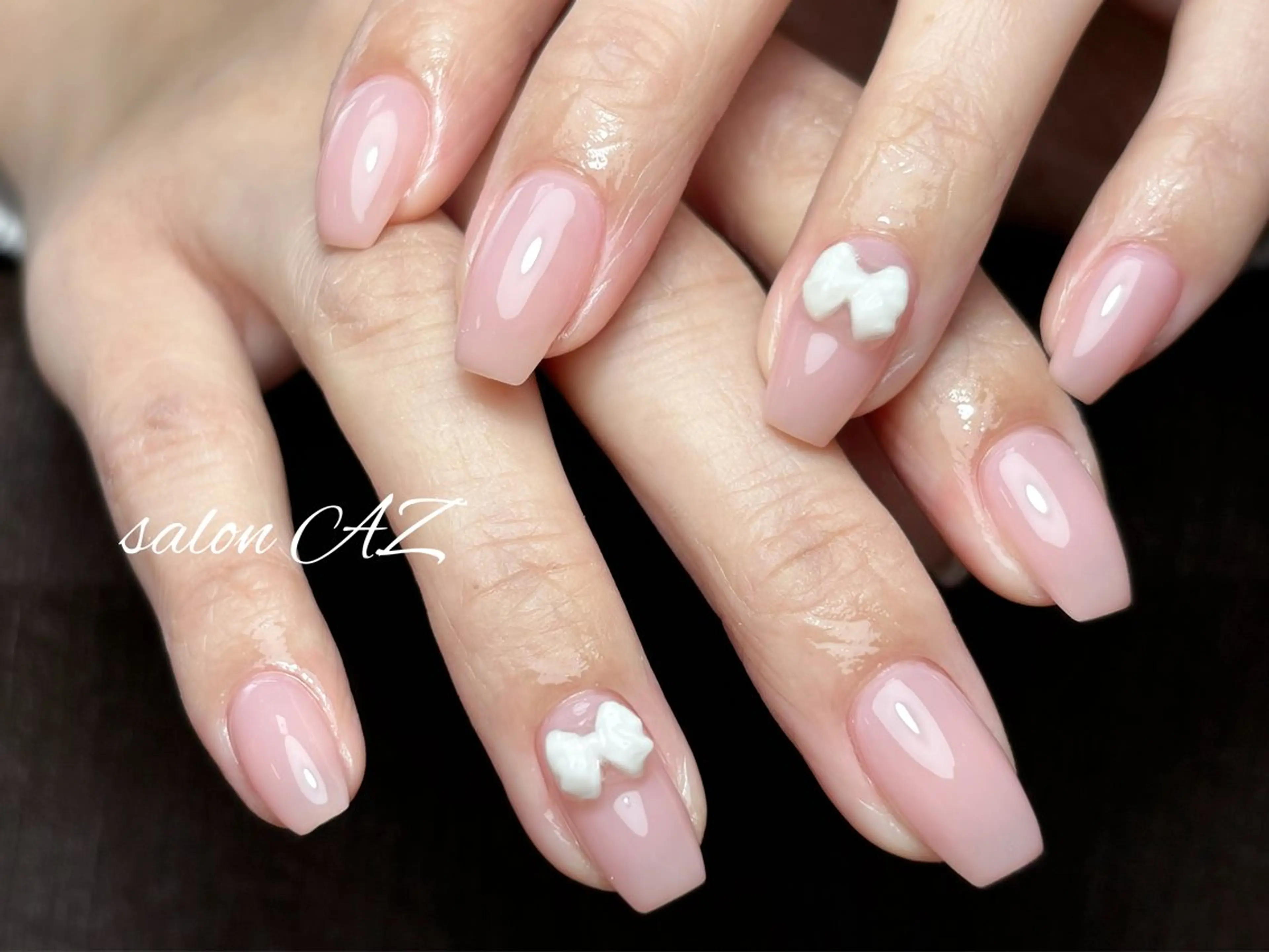 ネイル アートネイル フットネイル フレンチネイル マグネットネイル 持ち込み ハンドネイル salon AZのネイルデザイン