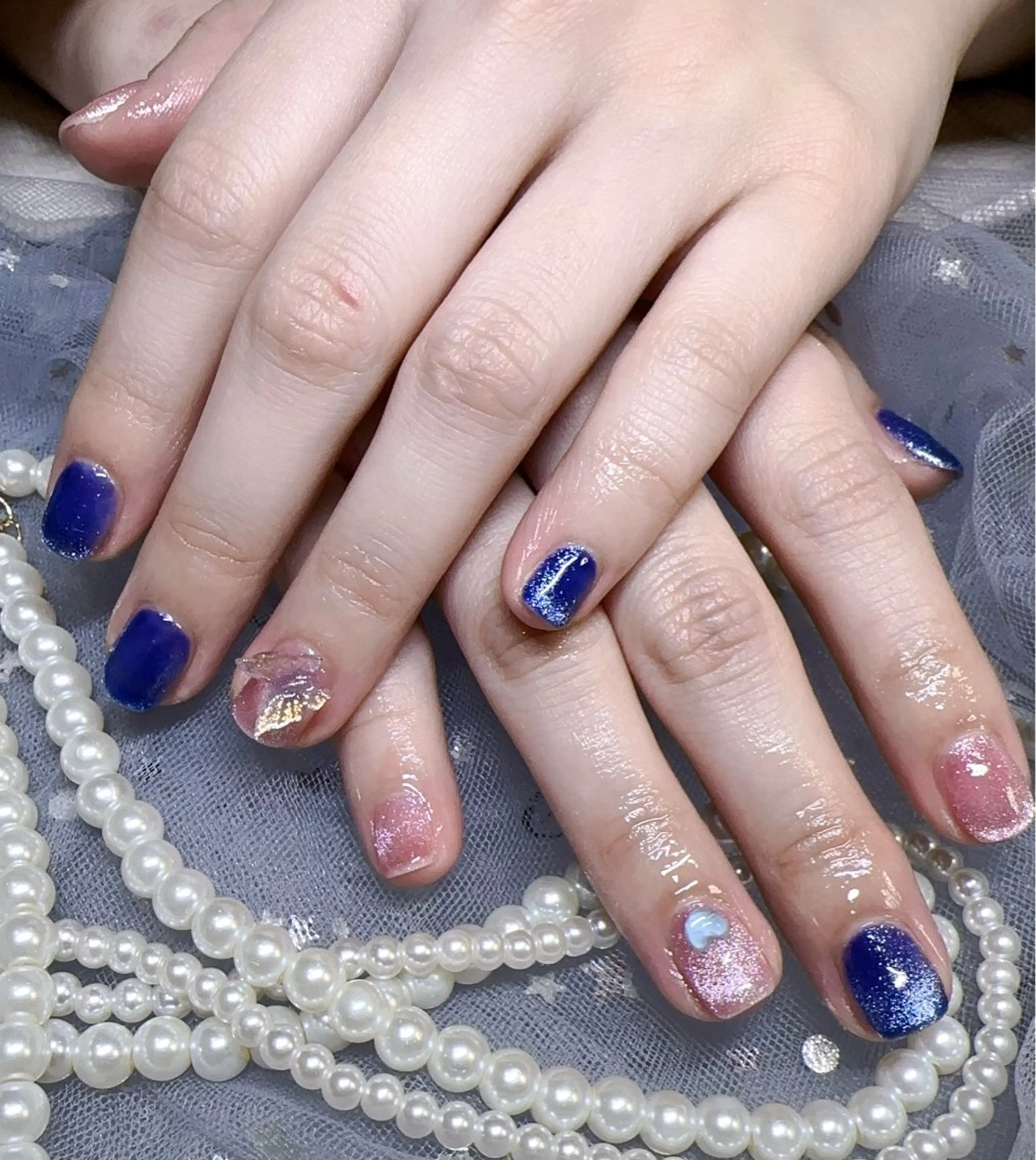 ネイル マグネットネイル ハンドネイル Nail Salon J.Cのネイルデザイン