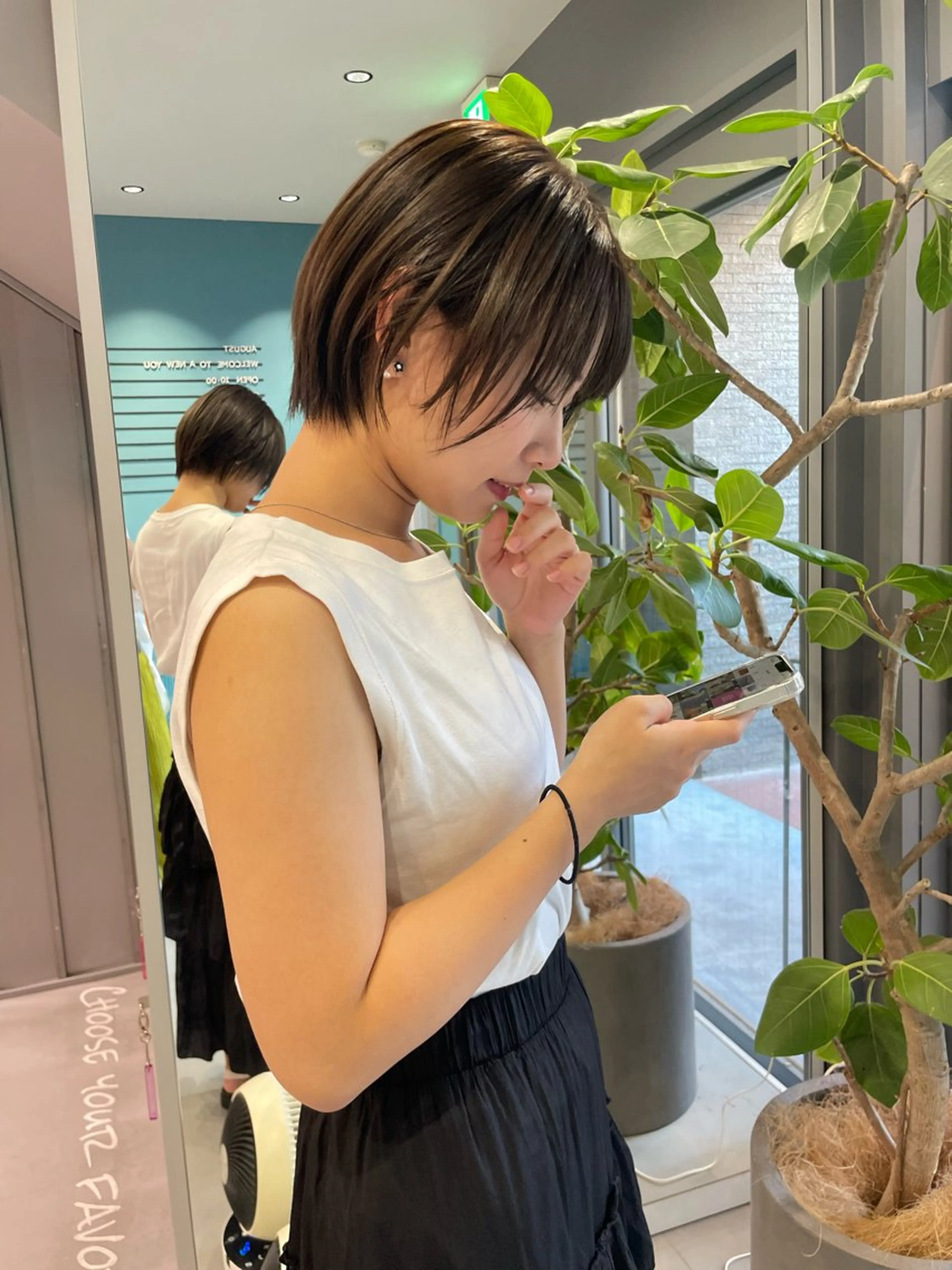 ショート カット ヘアカラー トリートメント 🌟満足度No.1/ 似合わせ/AYA🌟のヘアスタイル