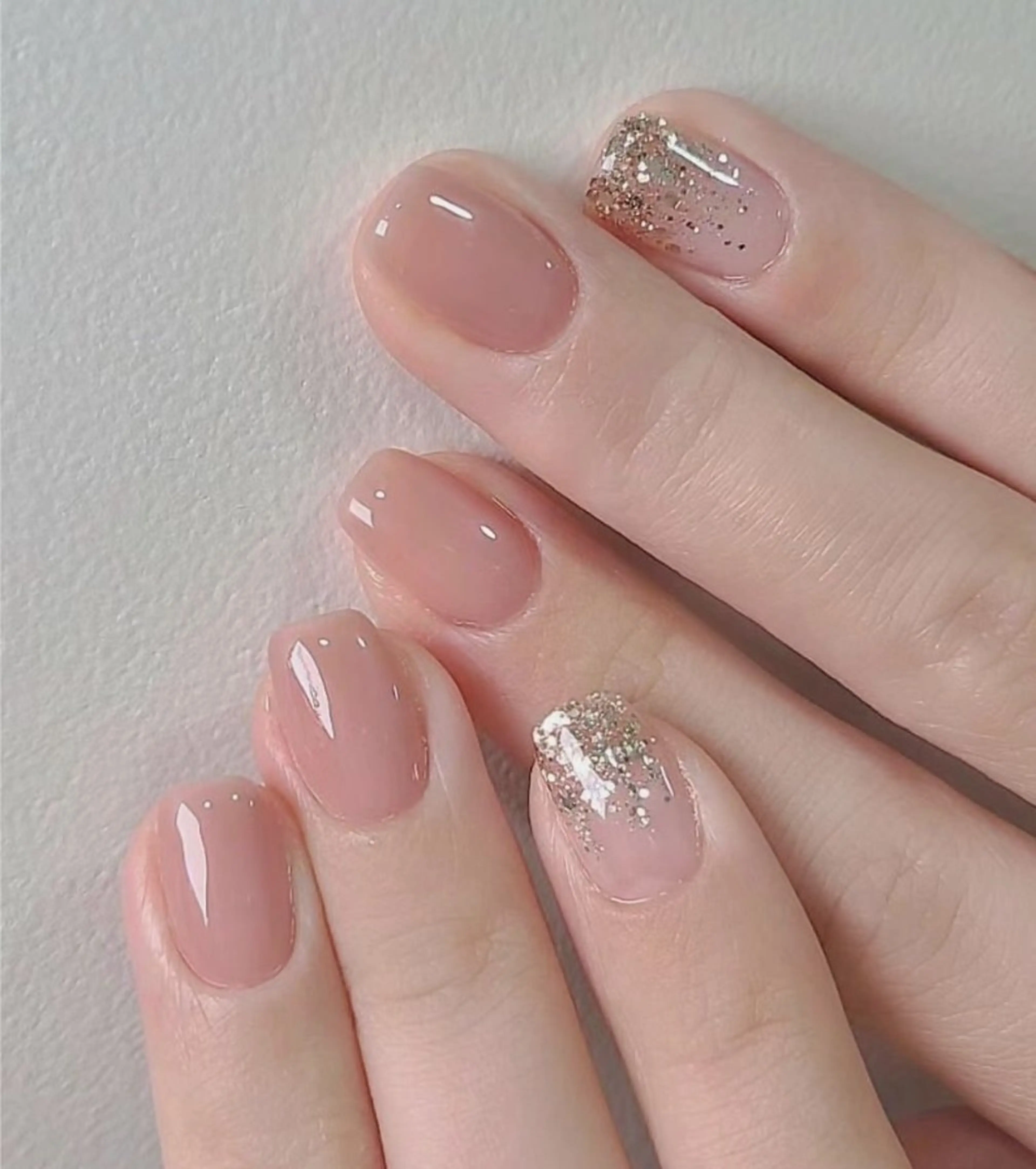 ネイル オーロラネイル フットネイル ジェルネイル ハート 韓国ネイル 大門浜松町 ネイルのネイルデザイン