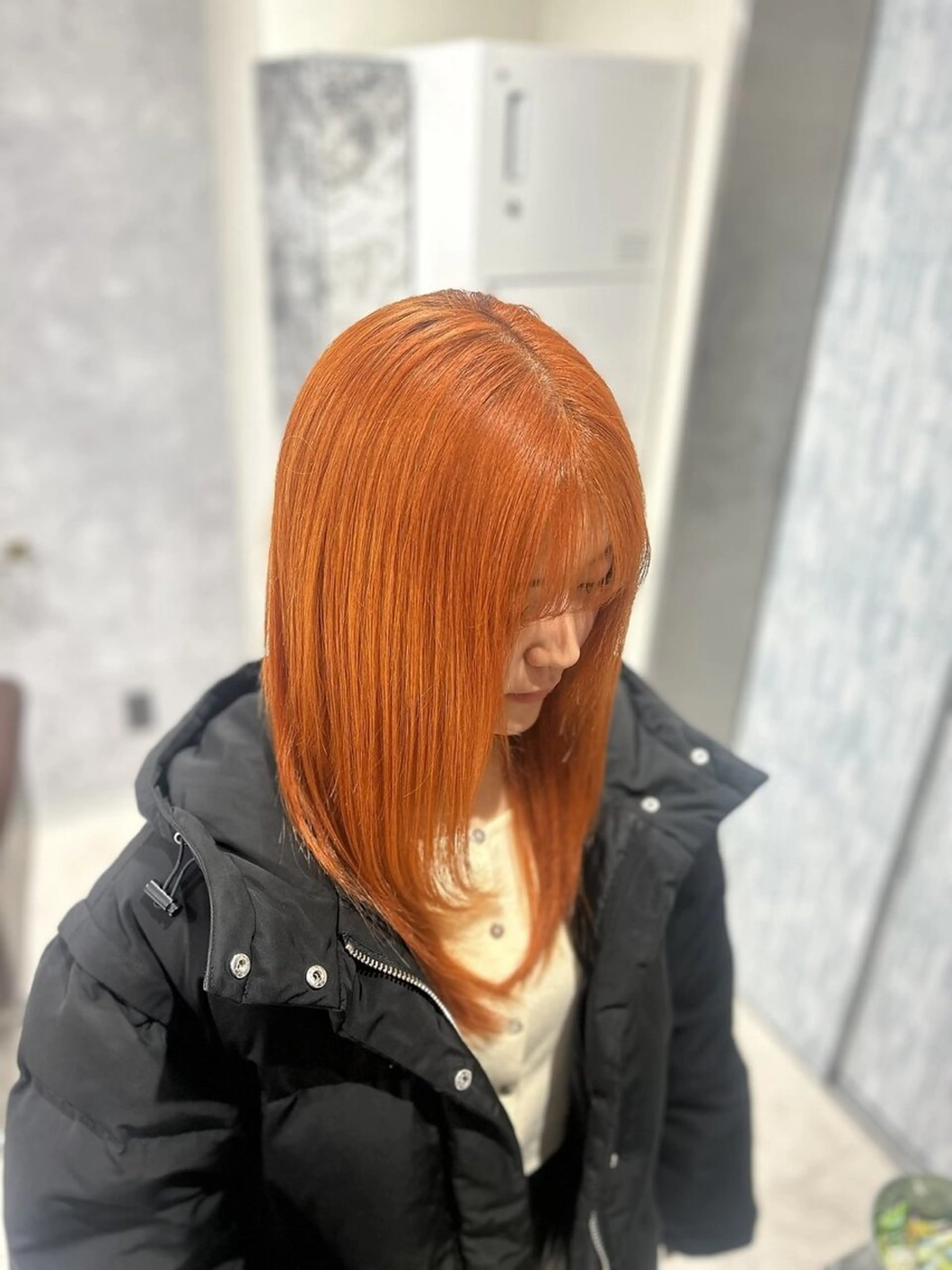 ミディアム カラー ヘアカラー トリートメント 池袋/カラー特化🎨 ロング料金なし🩵のヘアスタイル