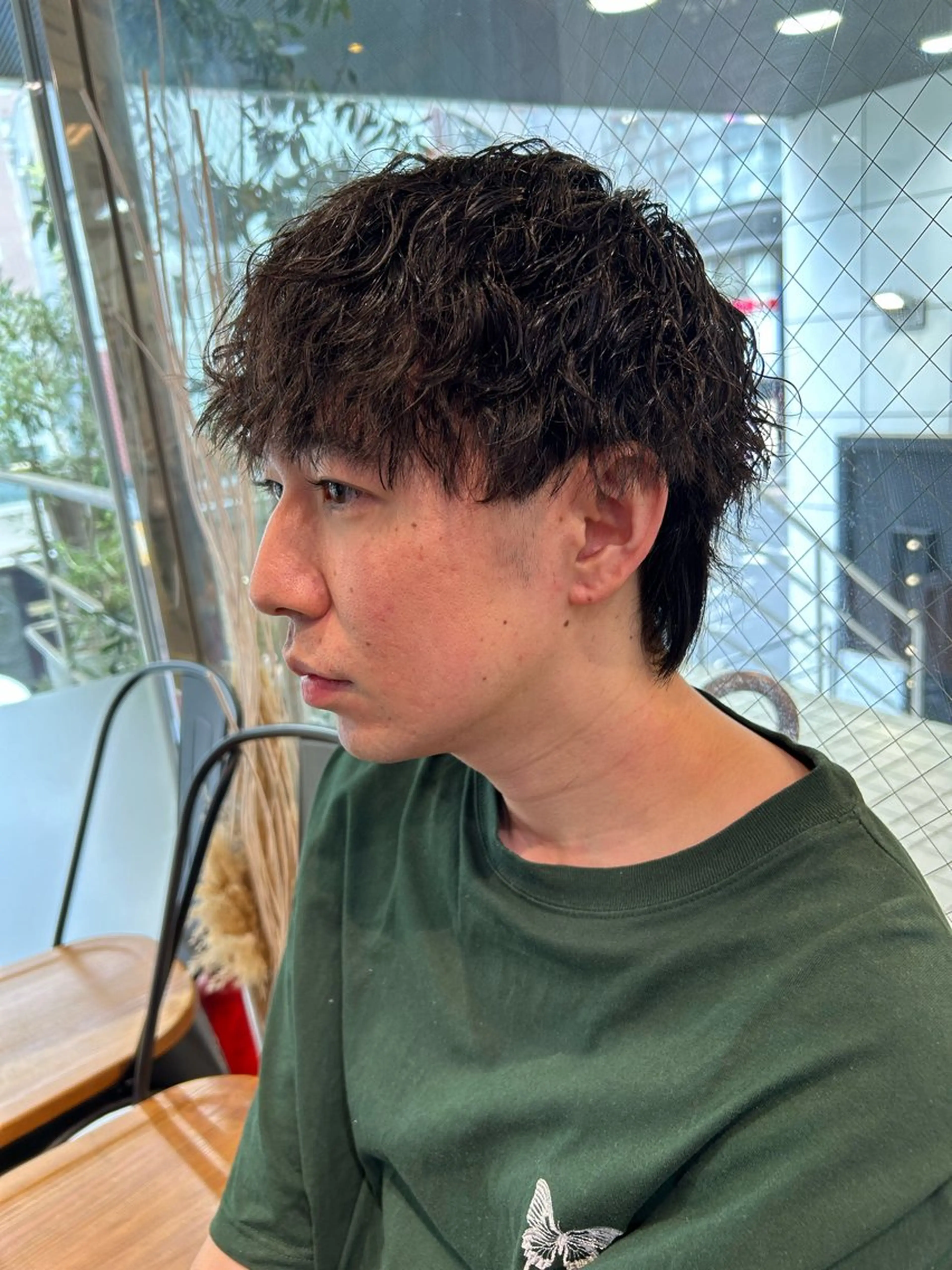 パーマ メンズ メンズハイトーン メンズパーマ ツイストスパイラルパーマ スパイラルパーマ メンズ/艶髪/カラー サクラ🌸のヘアスタイル