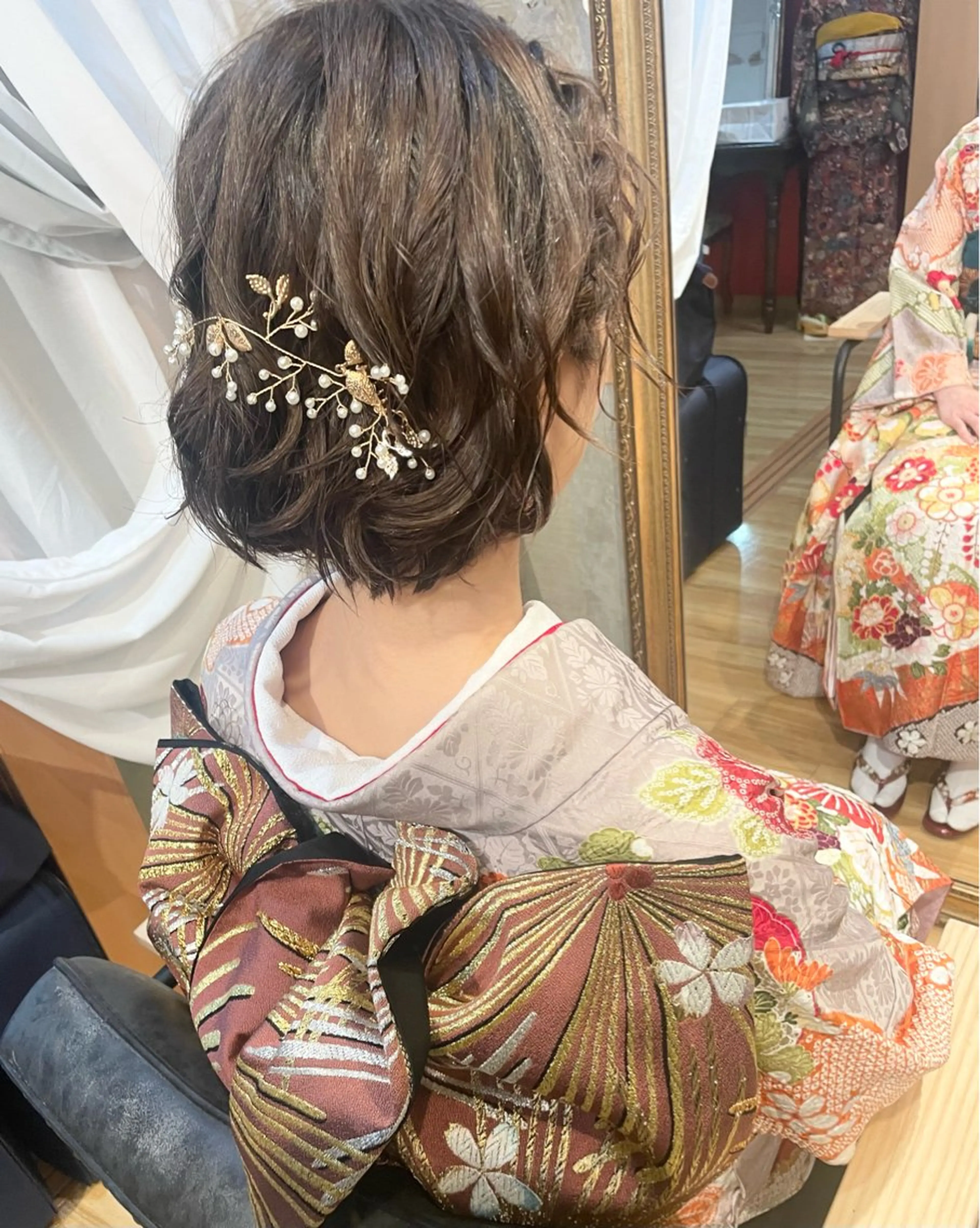 ショート ヘアアレンジ sHioN髪質改善 美髪矯正／ヘア着付けのヘアスタイル