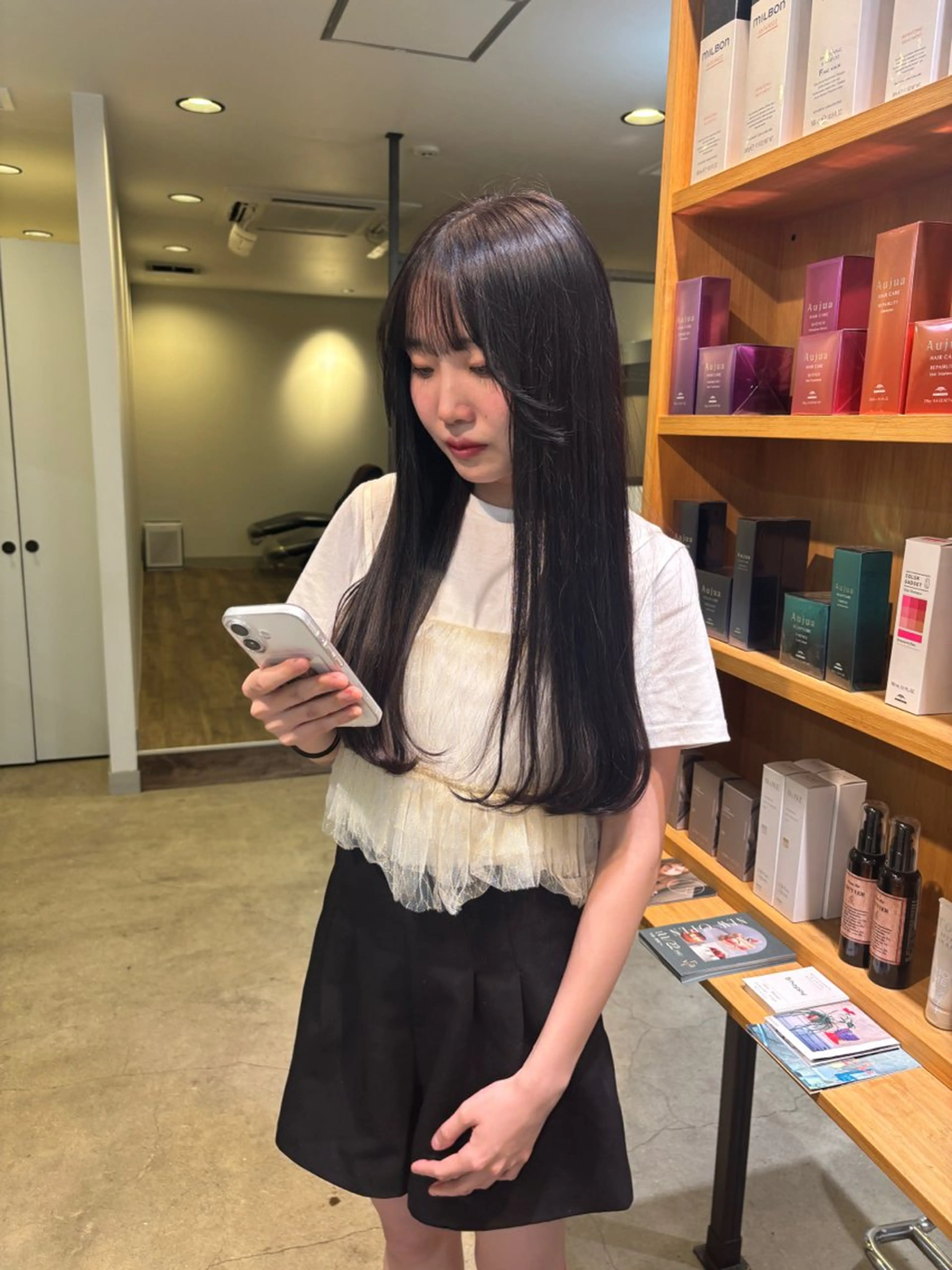 ロング カラー sion nozomi🎀のヘアスタイル