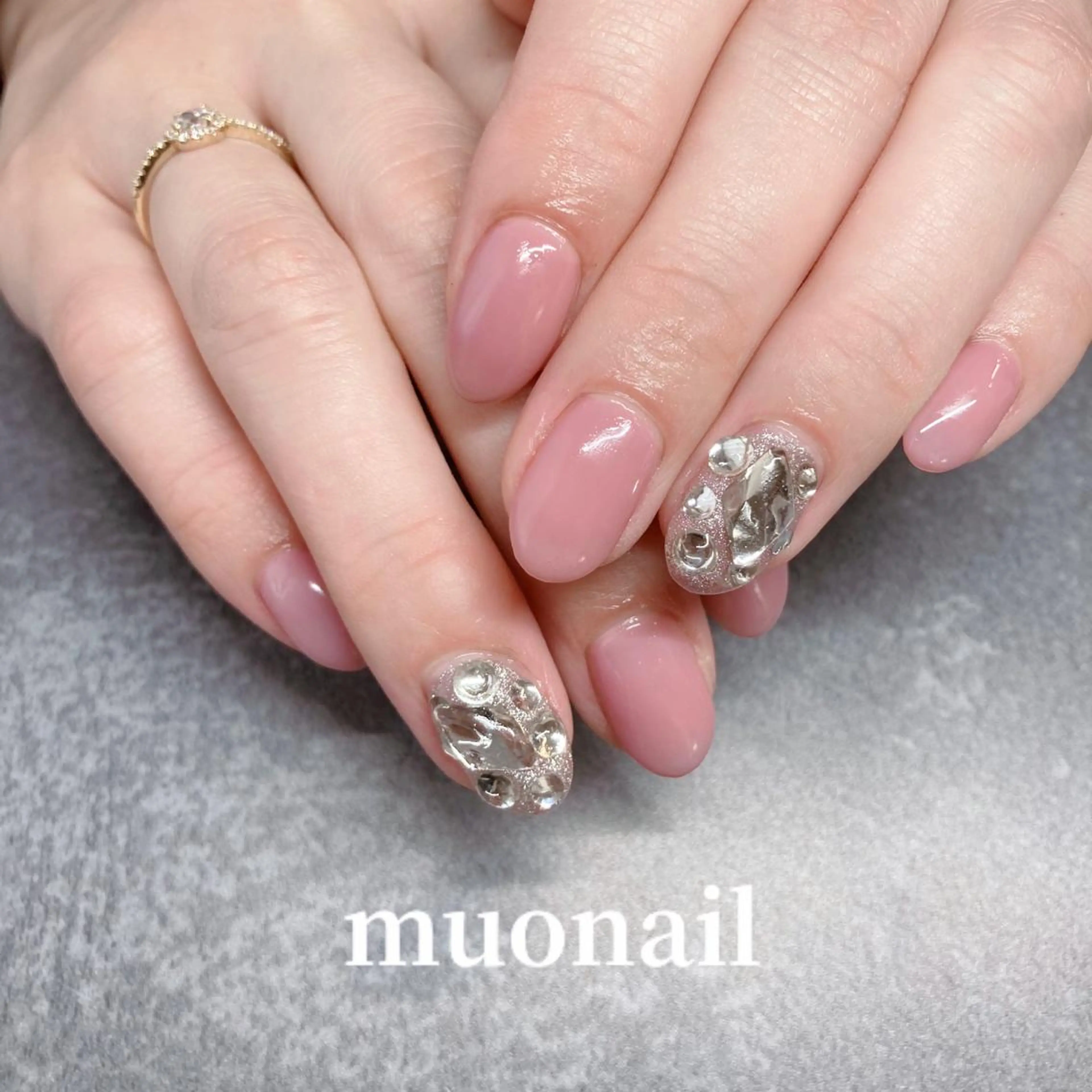 ネイル ワンカラーネイル 中川 ほののネイルデザイン