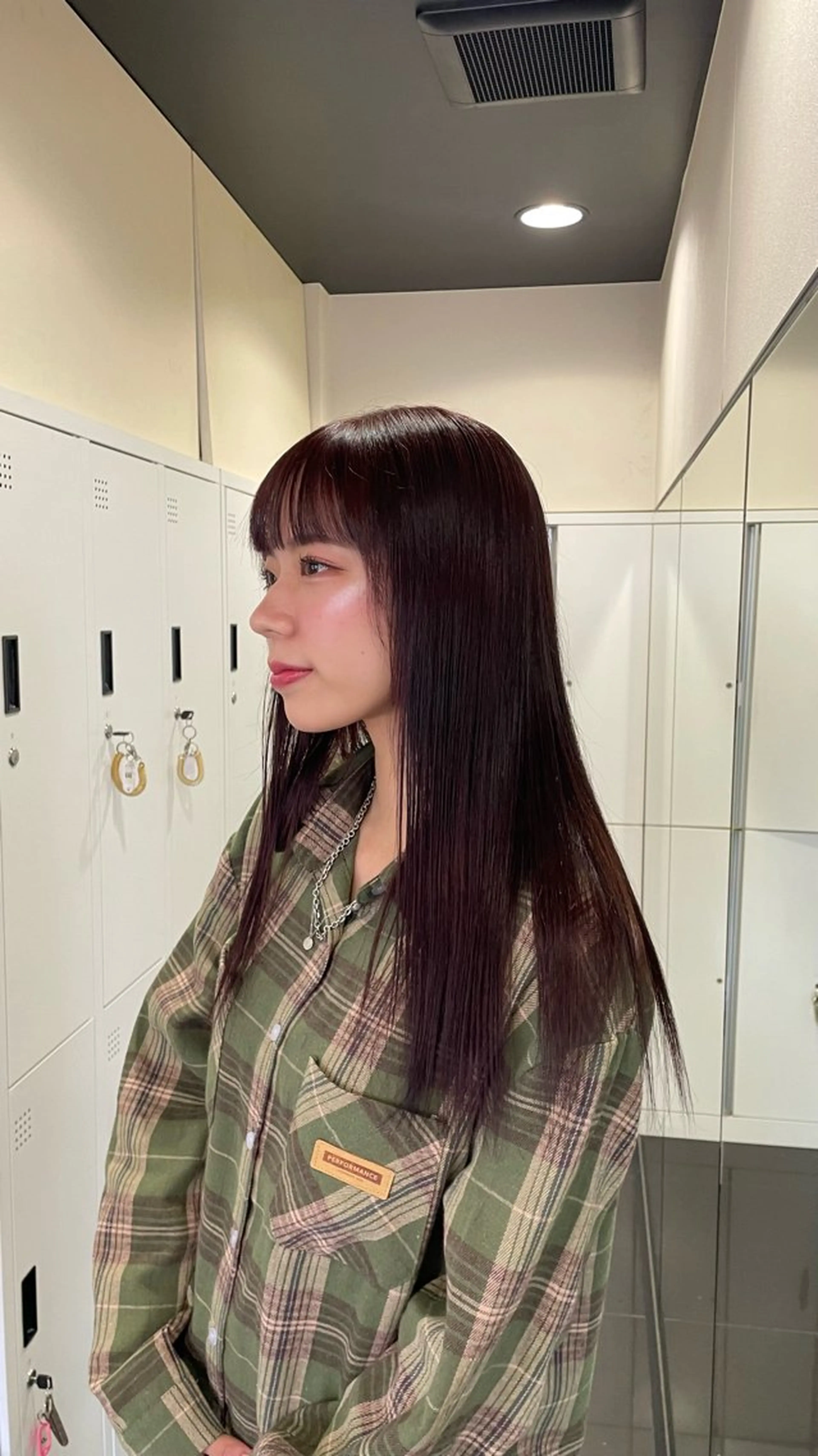 ロング カラー 髪質改善/暗髪カラー ヘアアレンジ/ｽﾐﾚのヘアスタイル