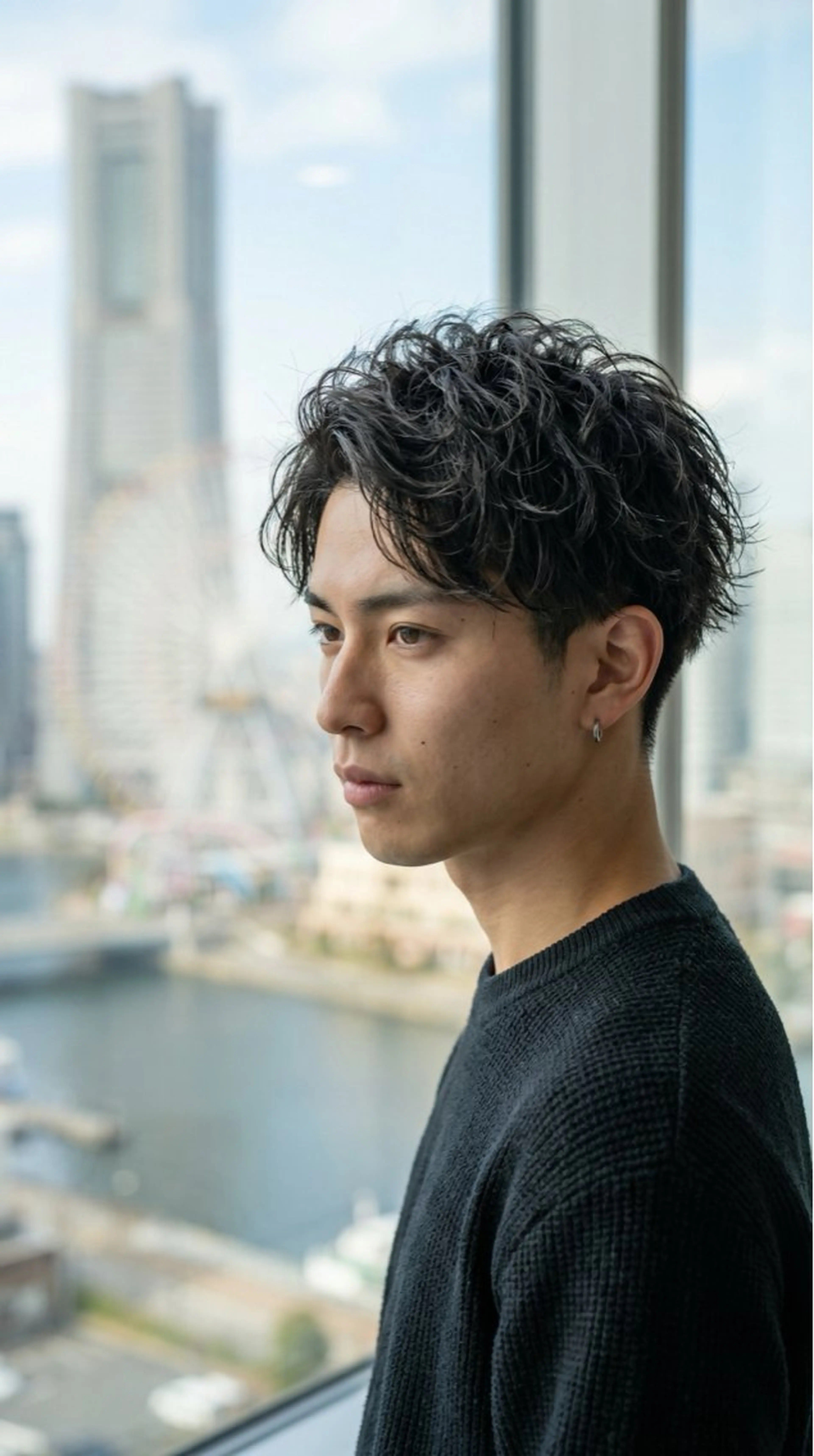 ショート パーマ メンズ ビジネス メンズパーマ メンズショート 似合わせカット ショートヘア カット パーマ トリートメント 🔮メンズ縮毛矯正 メンズパーマ💎竹永のヘアスタイル