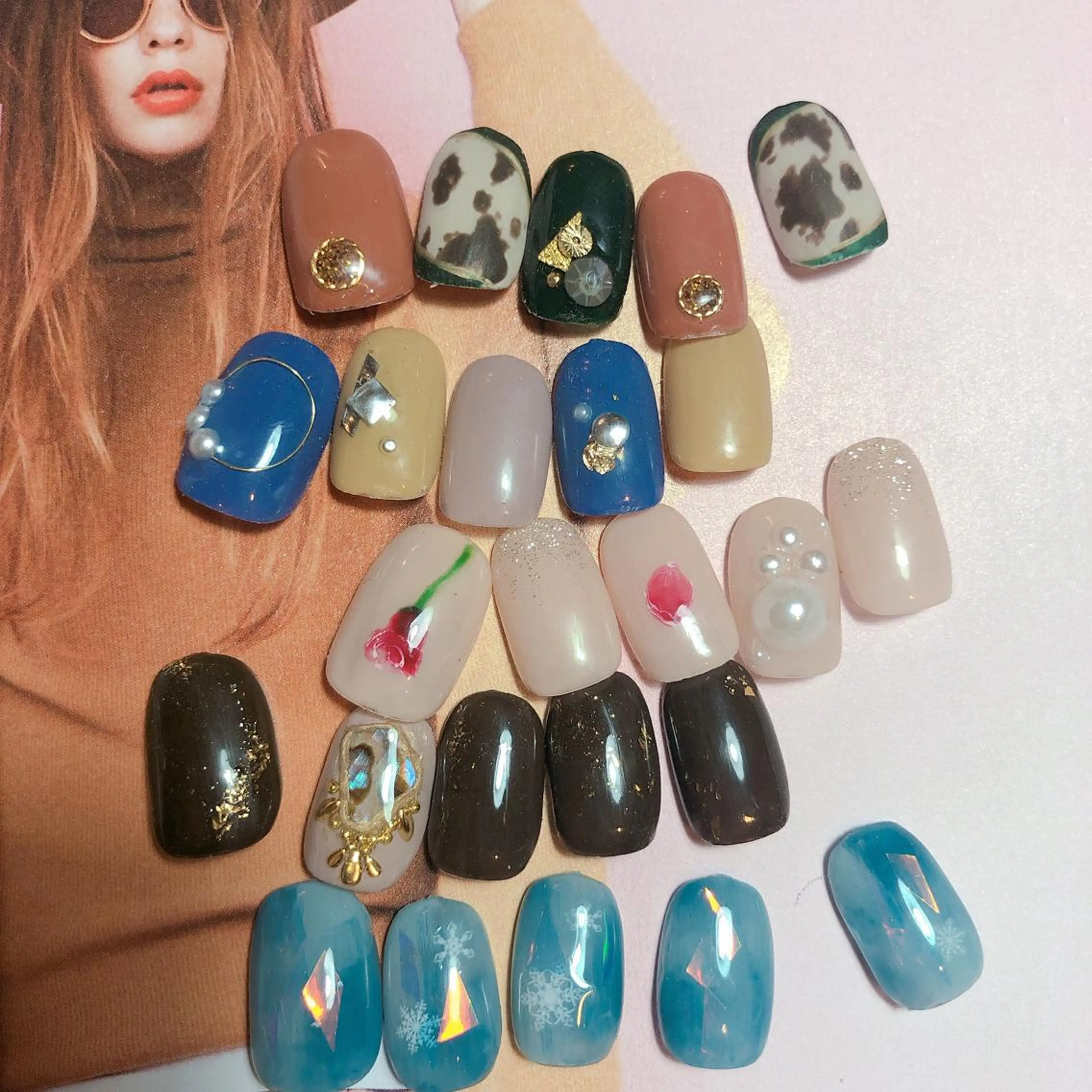 ネイル ミディアムネイル アトリエ UNICOのネイルデザイン