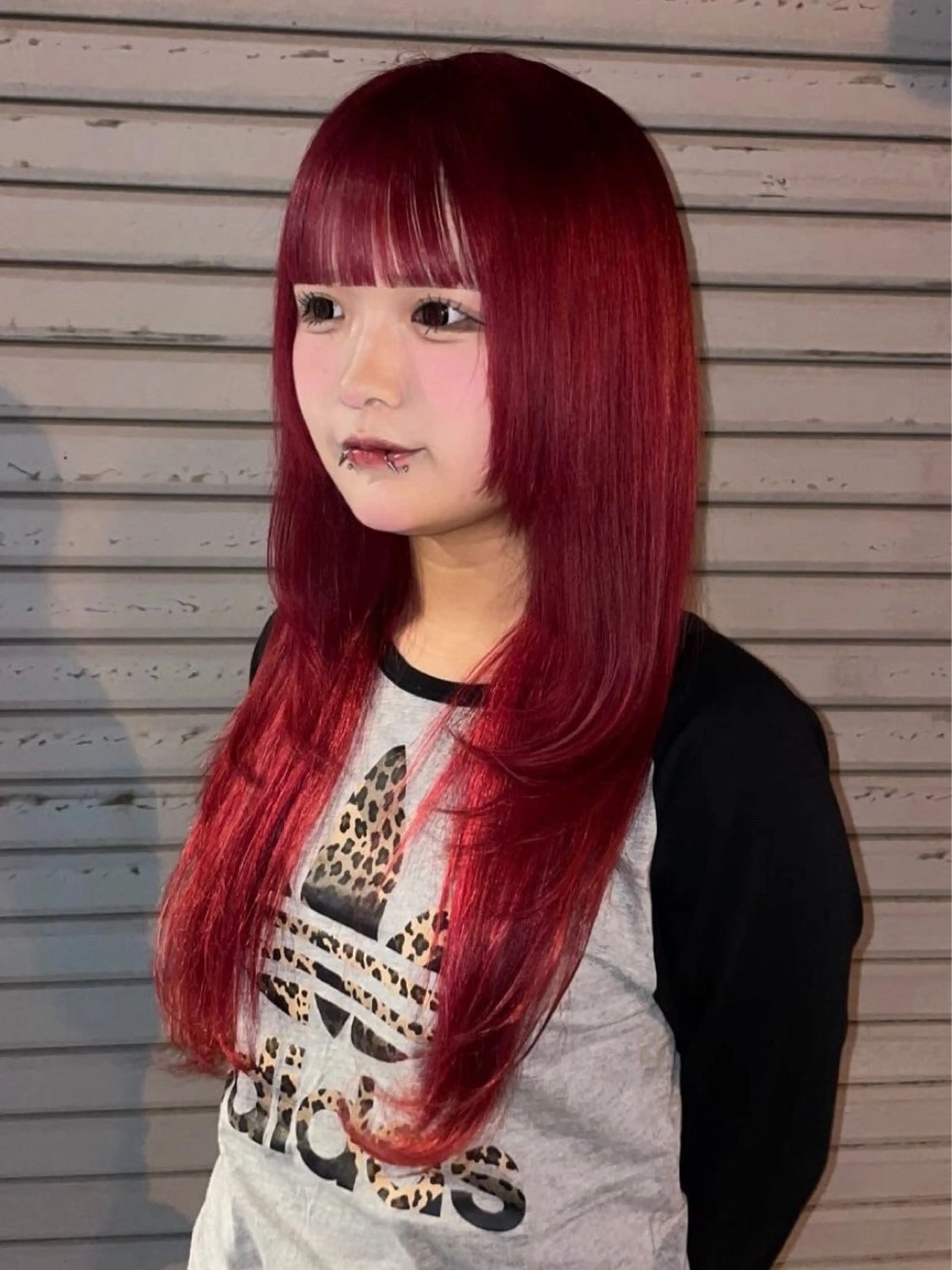 ブリーチWカラー➕オージュアトリートメントの写真