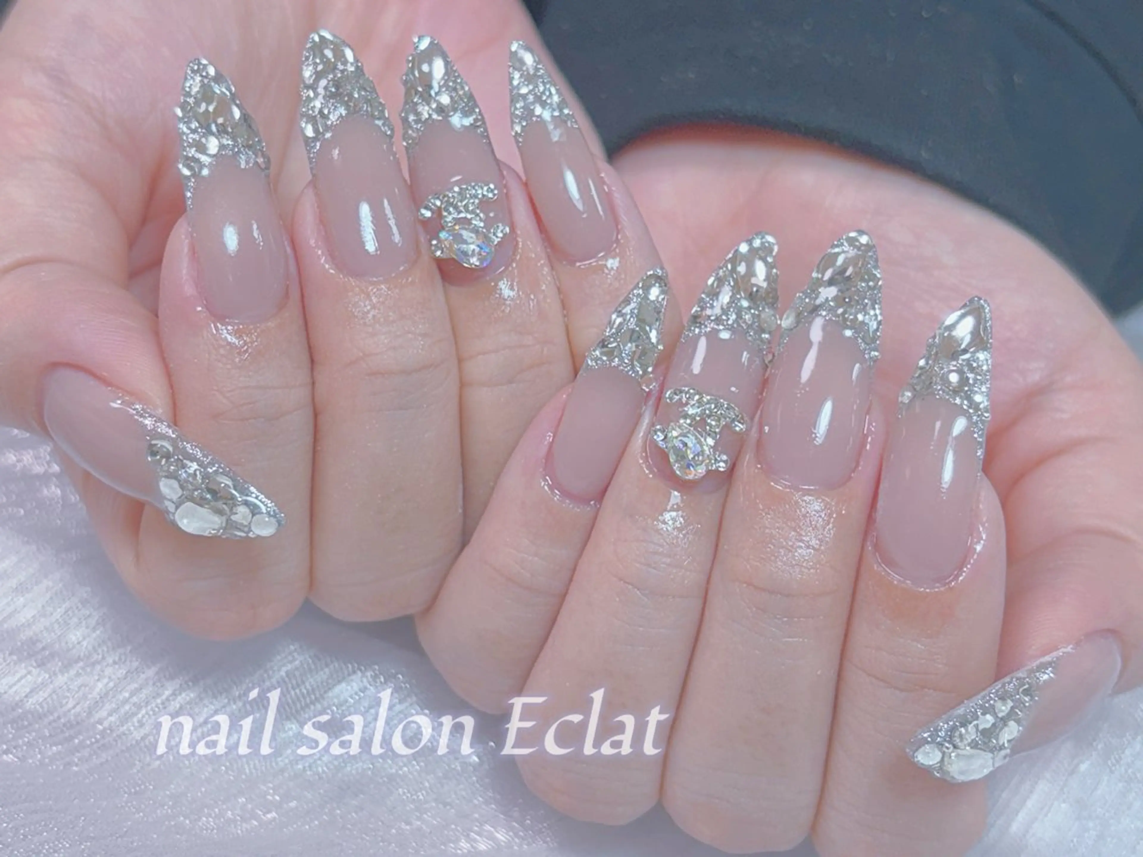 ネイル ハンドネイル ネイルサロンエクラ 🫧Shizukaのネイルデザイン