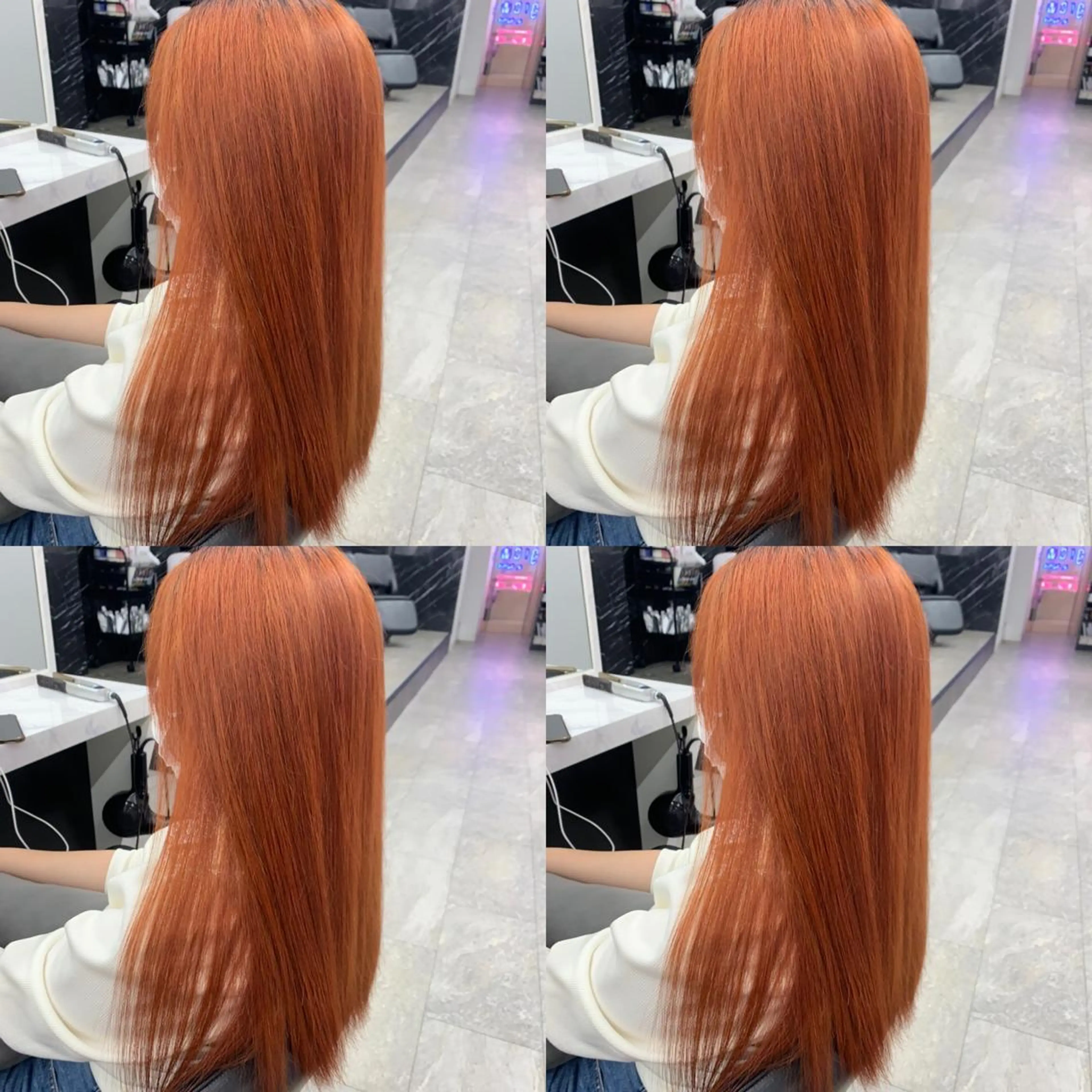 ロング ヘアカラー トリートメント プルエクステ 🖤MIYUのヘアスタイル