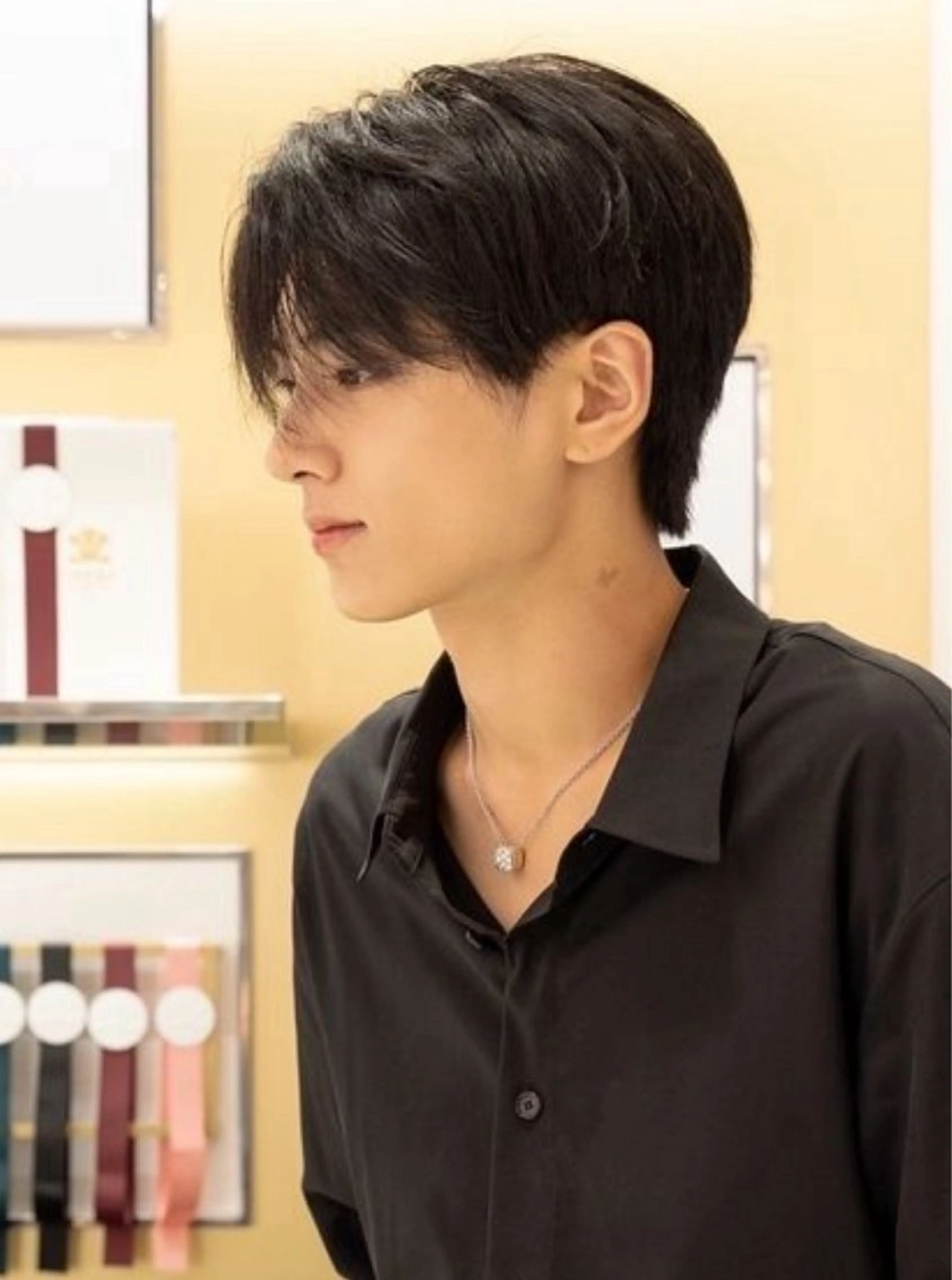 パーマ メンズ メンズセンターパート 🇰🇷wakanaのヘアスタイル