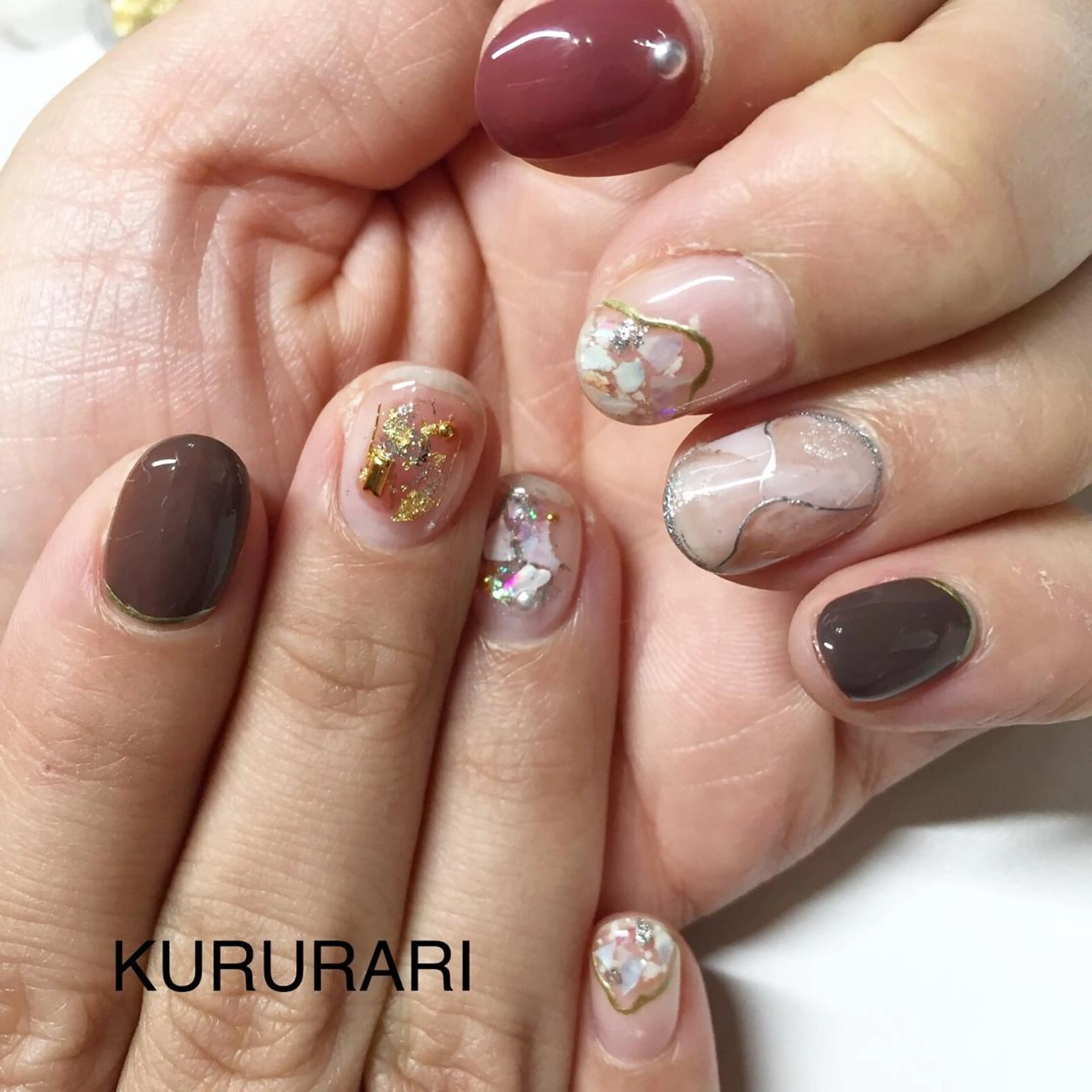 ネイル ショートネイル KURURARI NAILのネイルデザイン