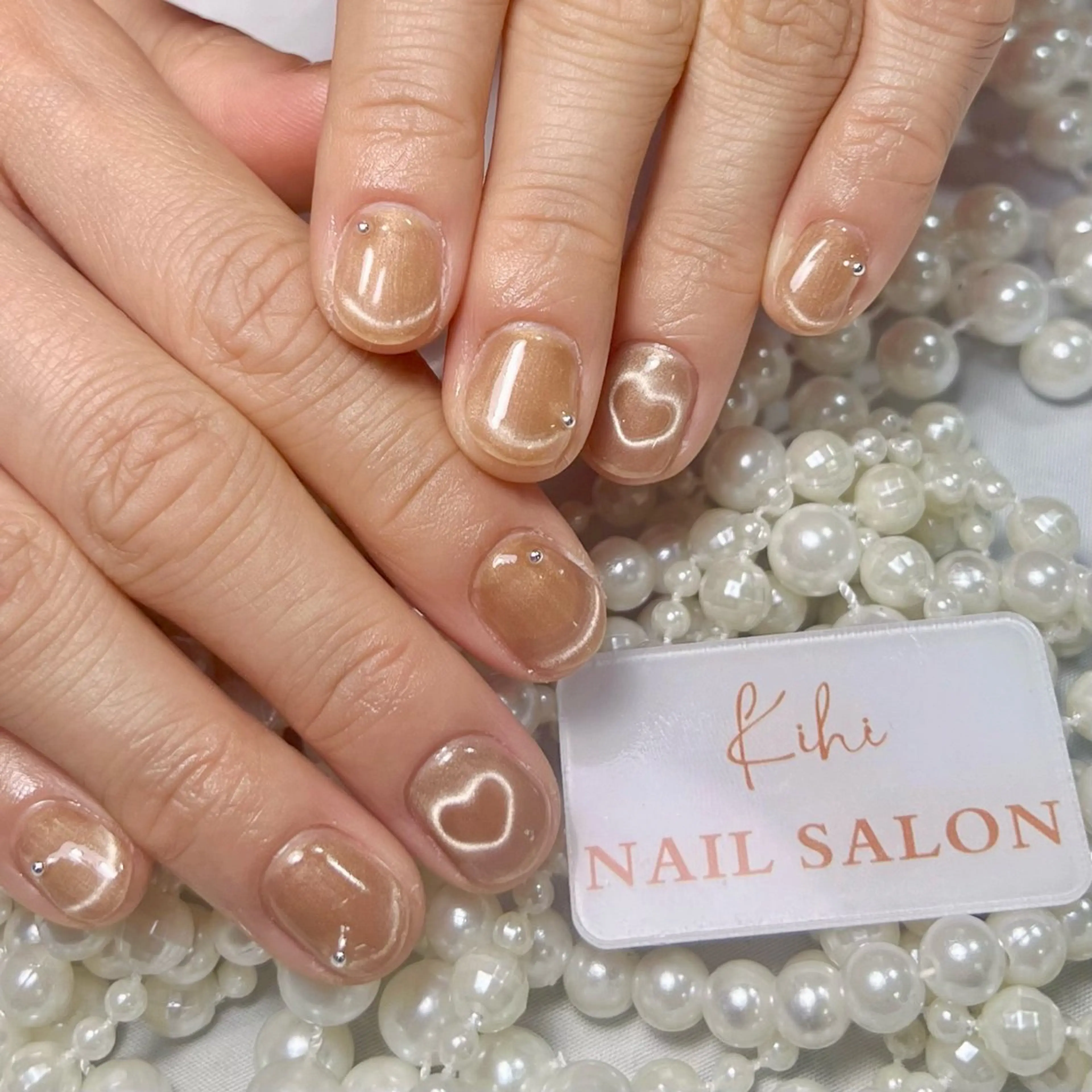 ネイル アートネイル フレンチネイル ジェルネイル グラデーション 韓国ネイル 村中 ハナのネイルデザイン