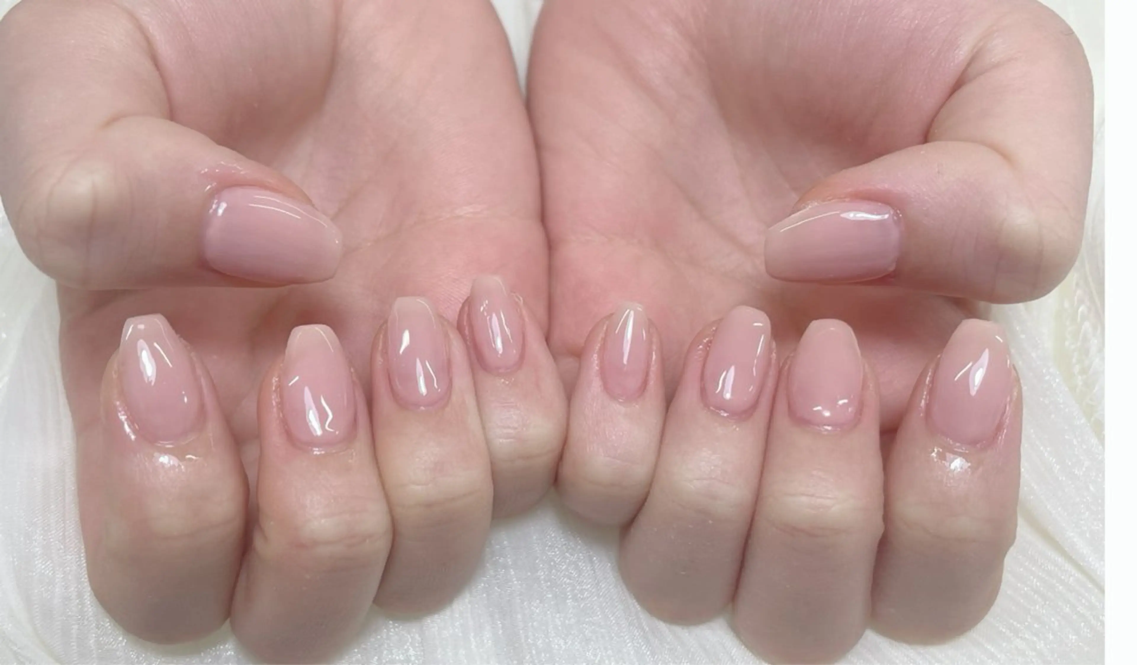 ハンドネイル(オフ込み) ワンカラーの写真