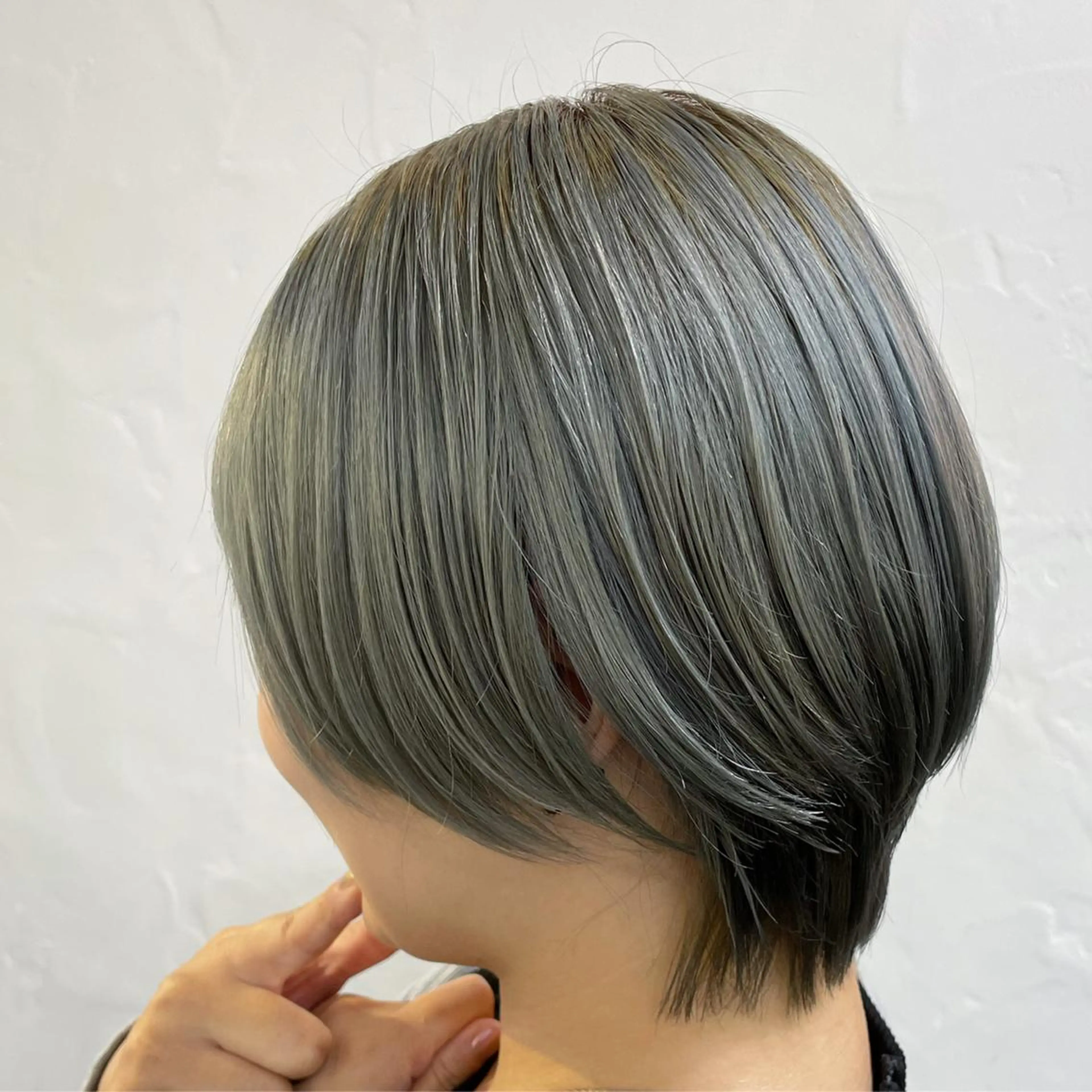カラー グレージュ hair living Liko池袋東口店所属・✨透明感カラー🌱 上村　舜のヘアスタイル