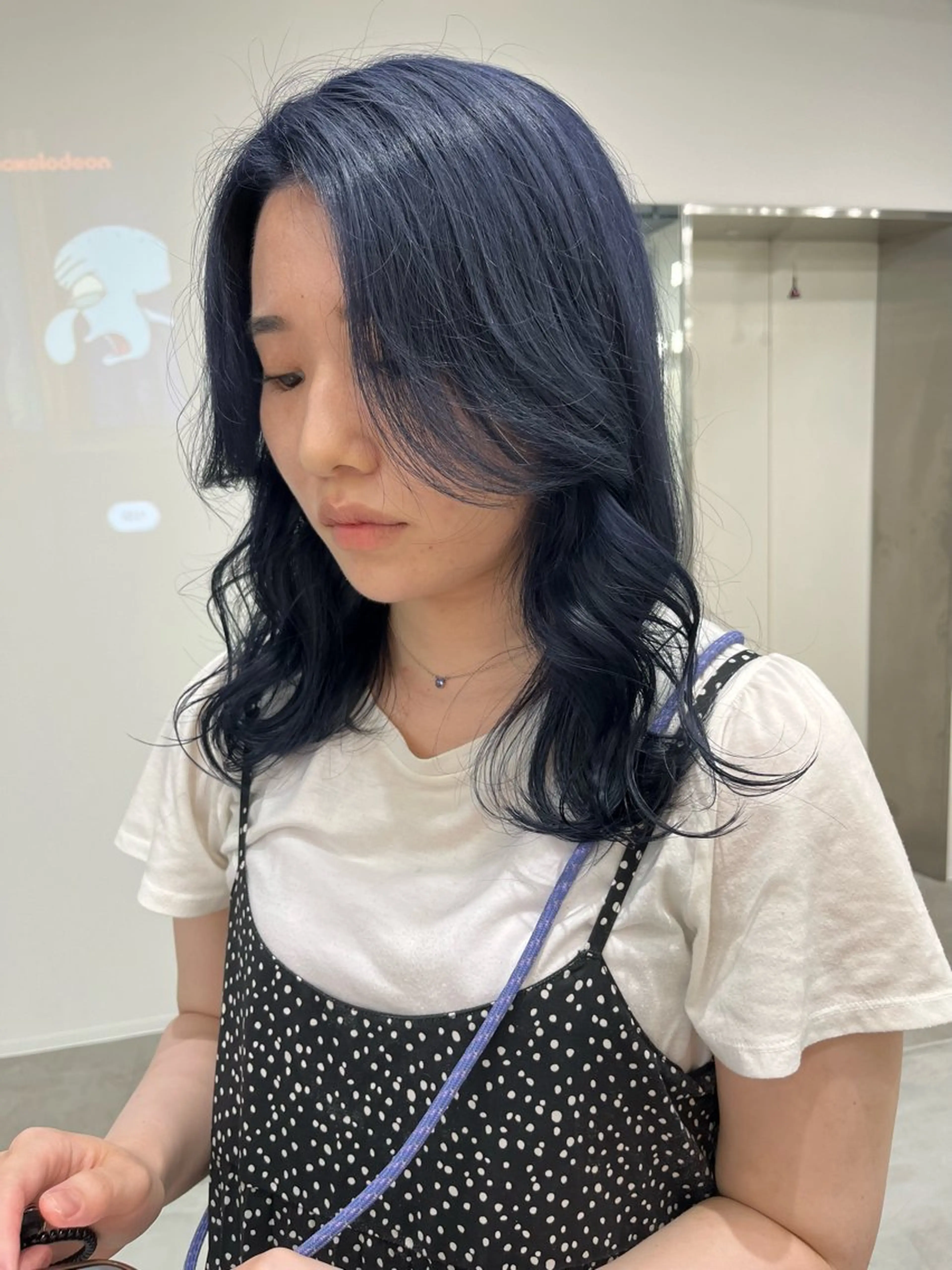 ミディアム カラー ヘアカラー GO TODAY SHAiRE SALON 町田店所属・🫧大森 知夏🫧のヘアスタイル