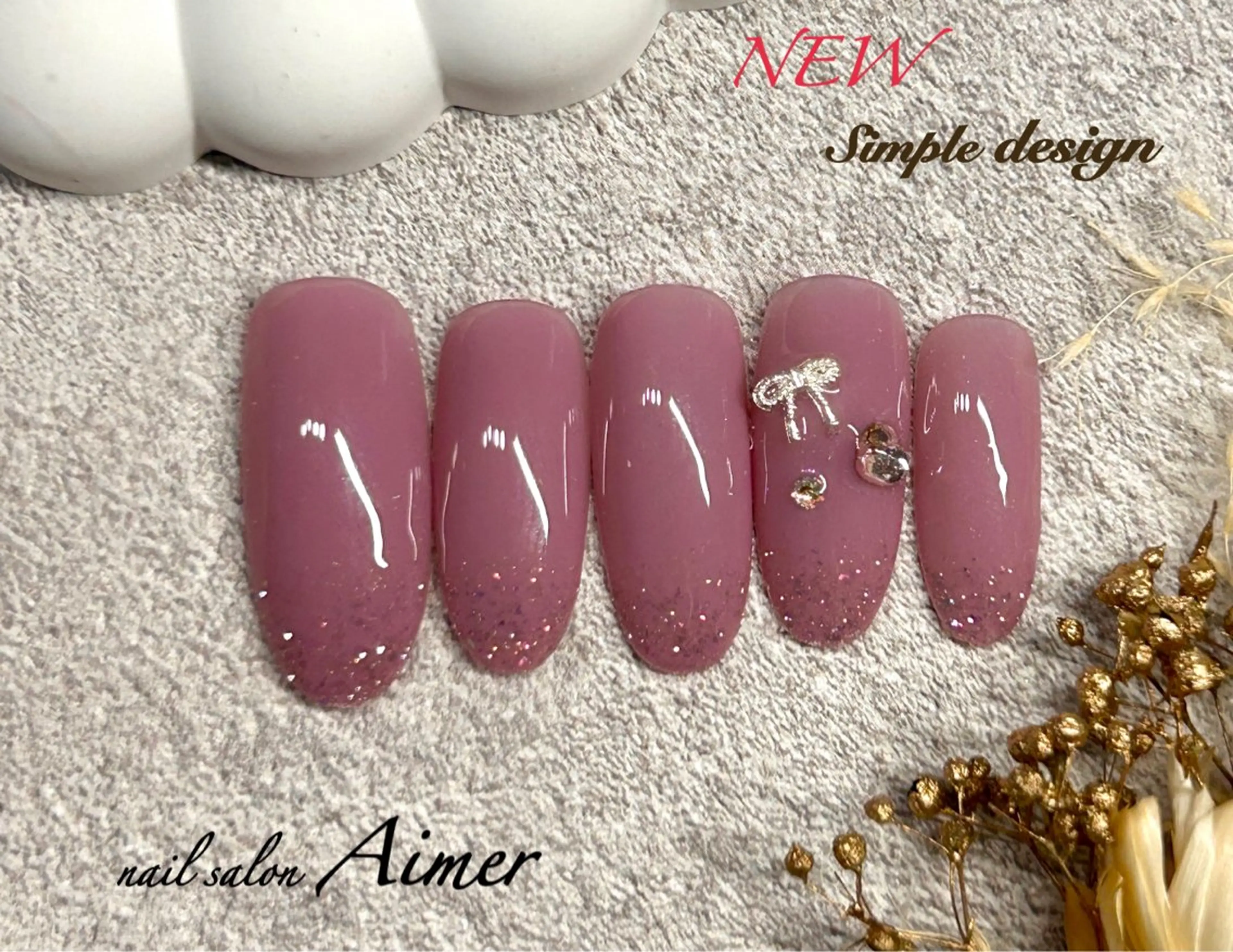 ネイル ハンドネイル nail salon Aimerのネイルデザイン