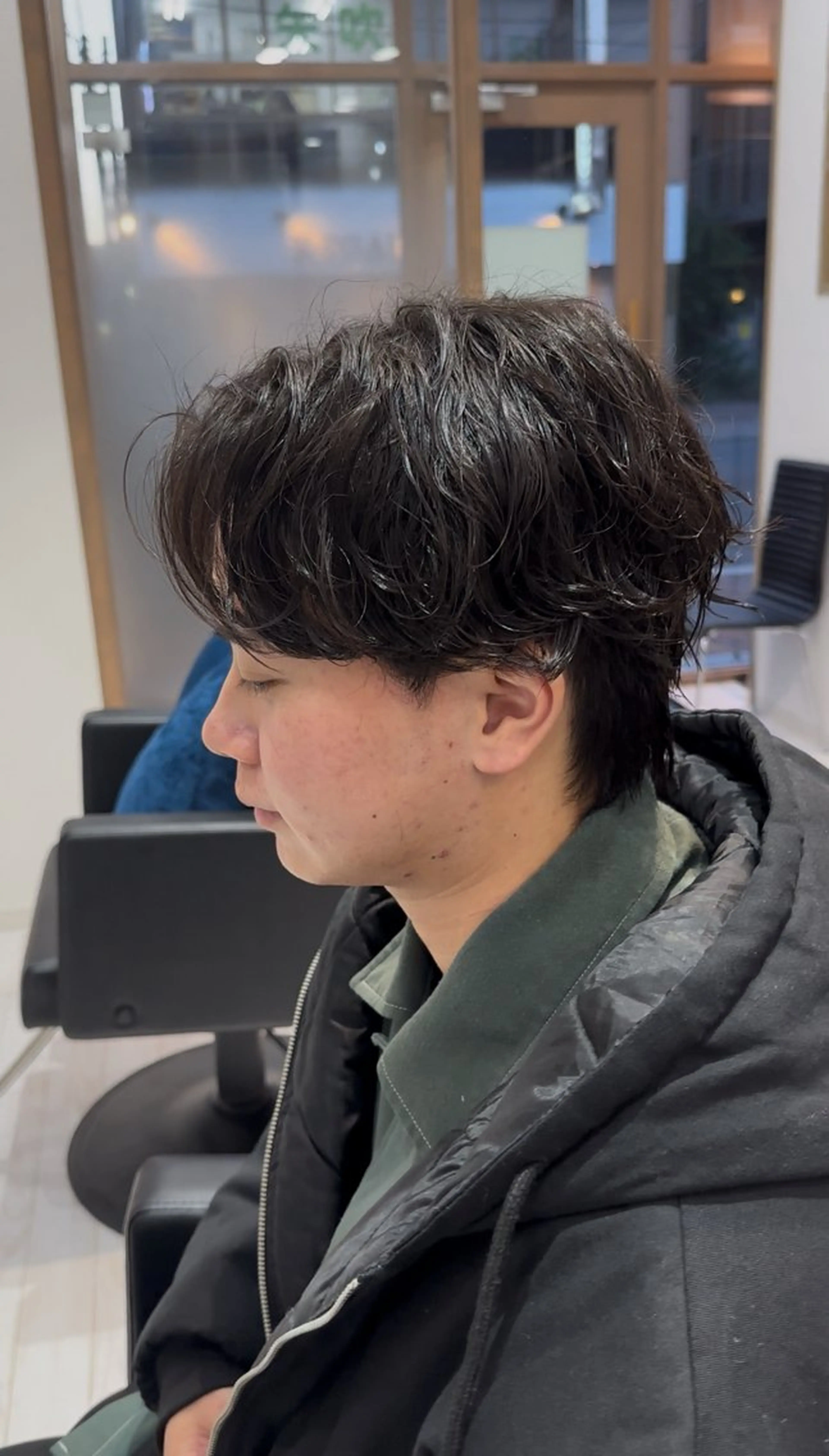 パーマ メンズ カット パーマ トリートメント 清塚　広斗 髪質改善/メンズヘアのヘアスタイル