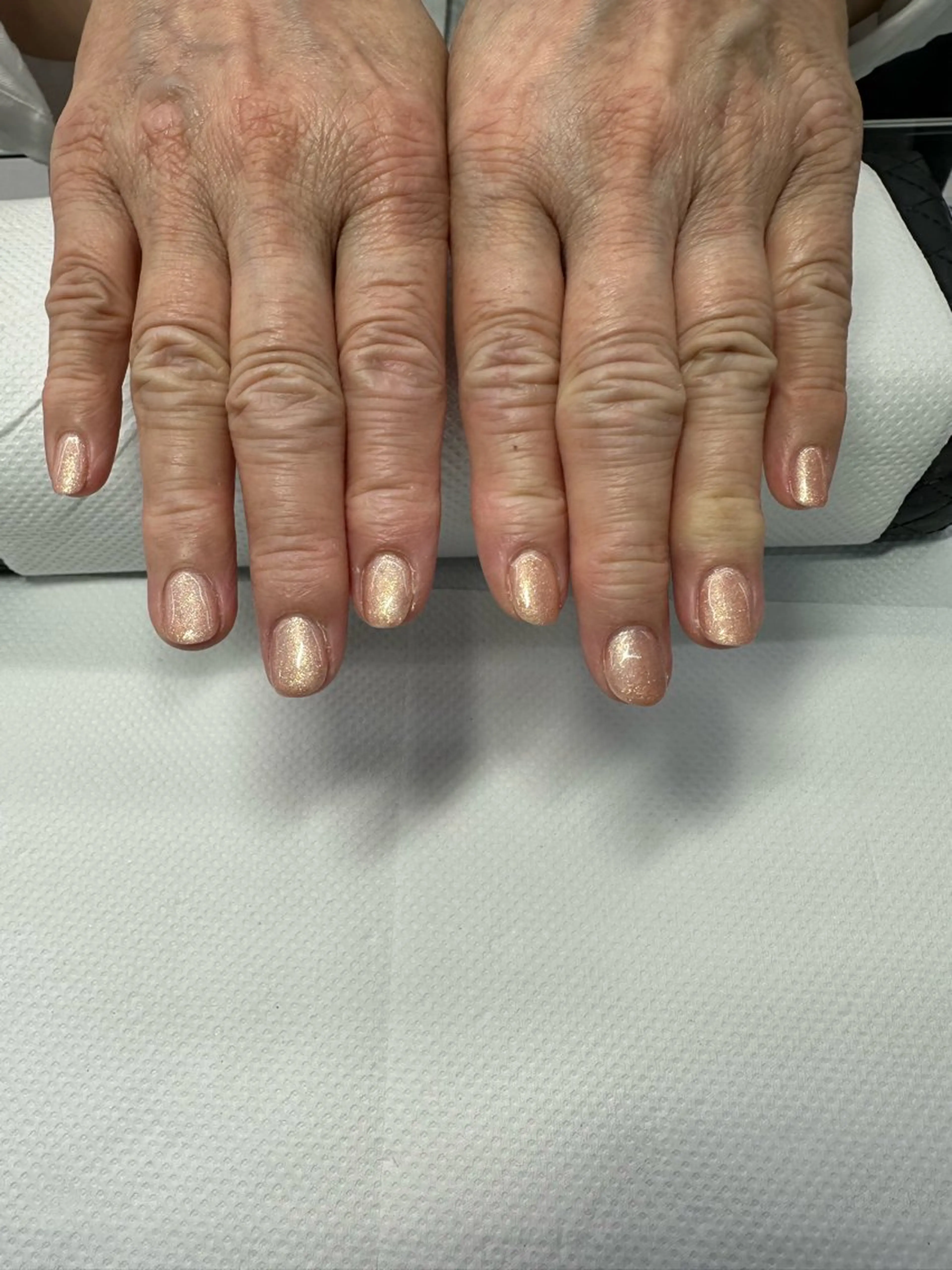 ネイル ワンカラーネイル 坪田 優花のネイルデザイン