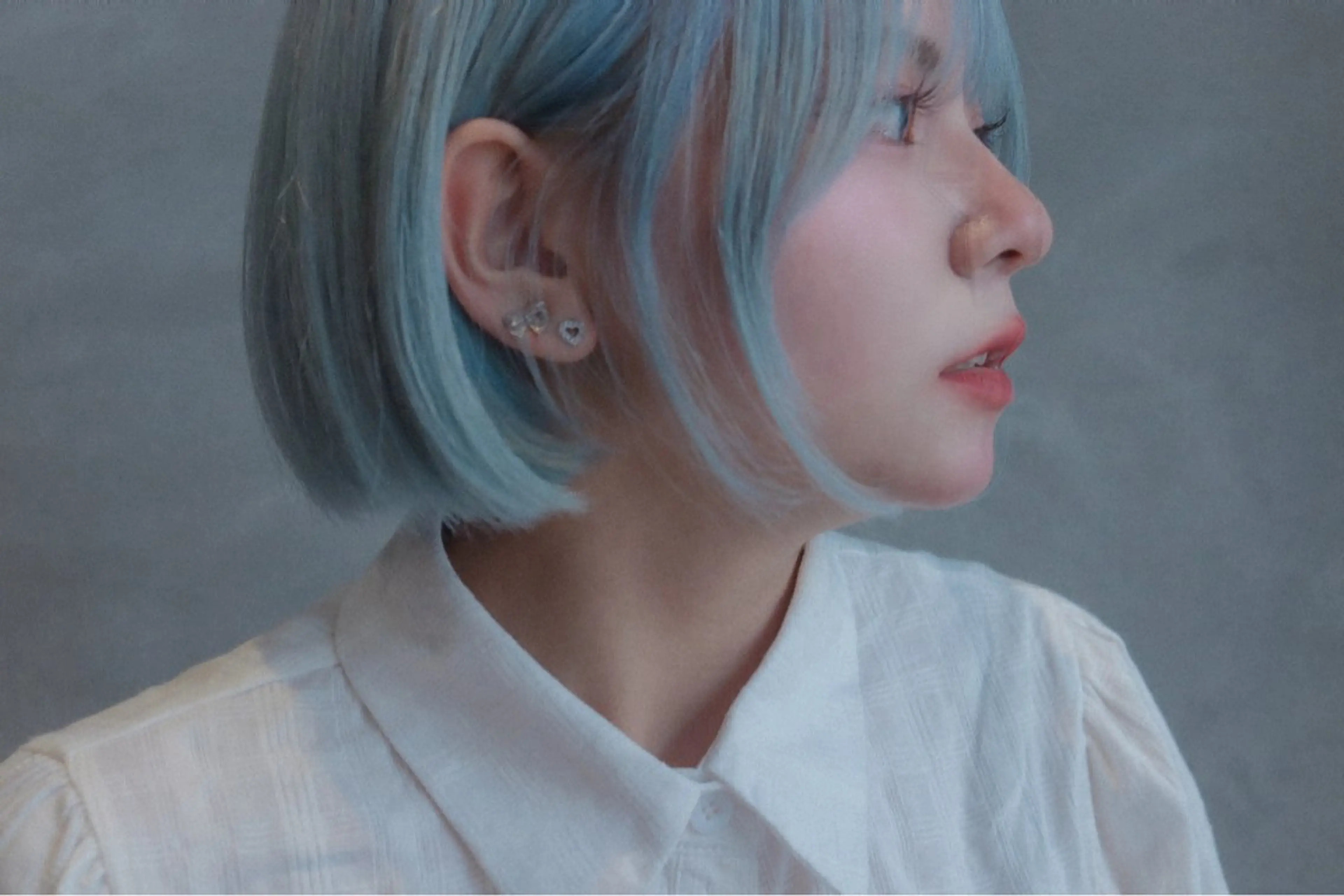 ミディアム トリートメント けいし🐬ボブ 美髪縮毛矯正のヘアスタイル