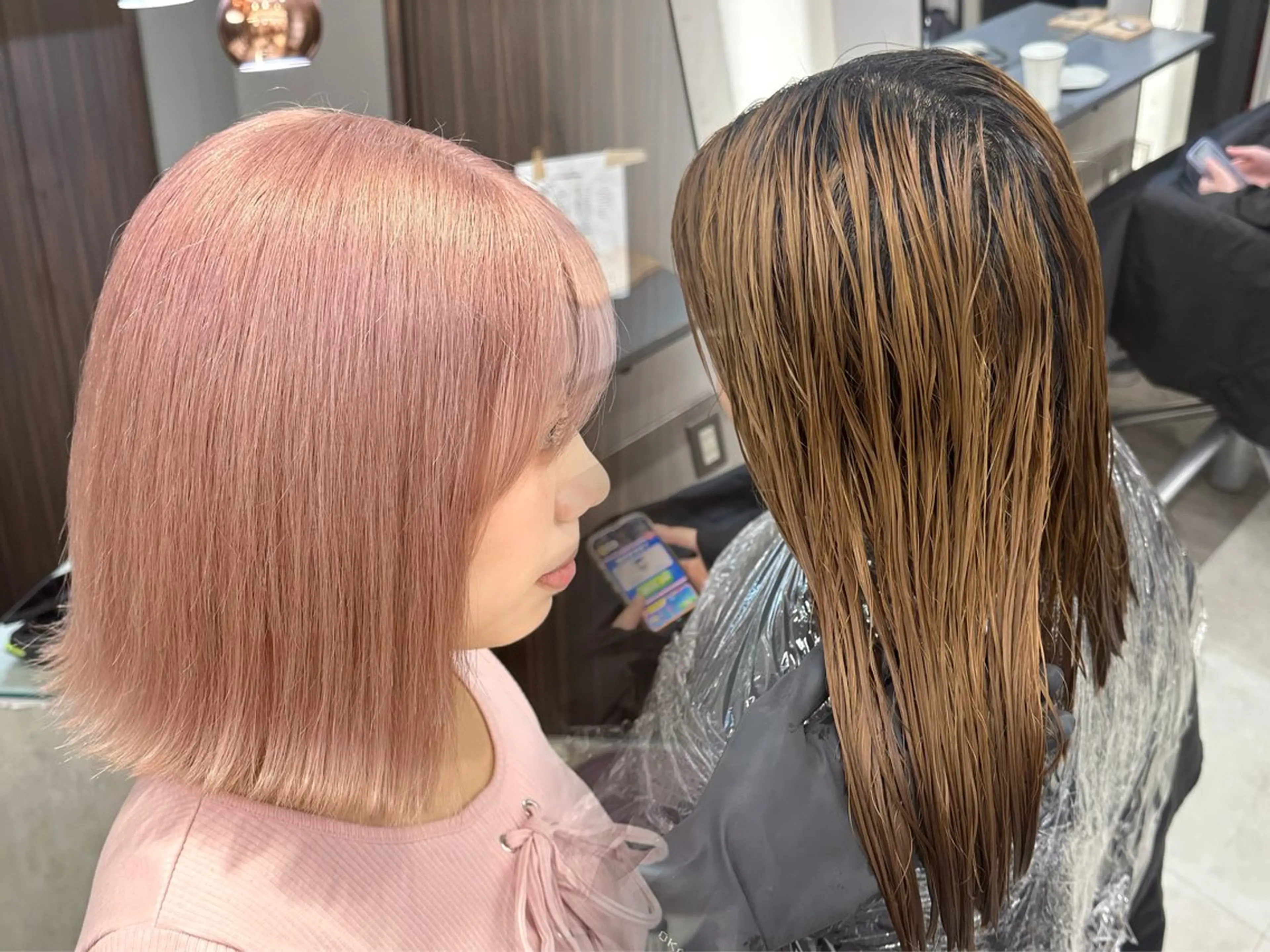 ミディアム カラー ヘアカラー トリートメント 誠也/唯一無二の ルーツカラーのヘアスタイル