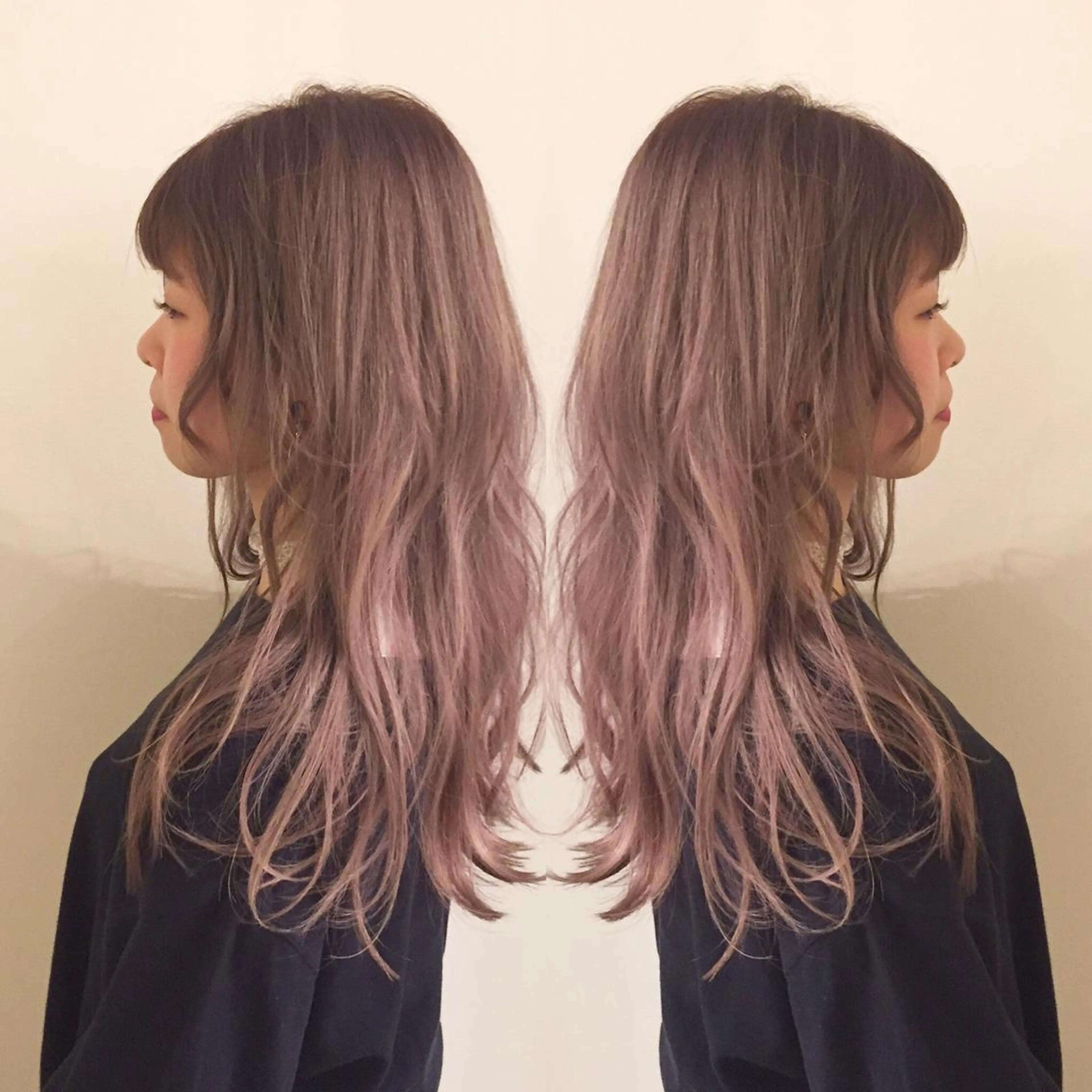 セミロング カラー パープルカラー ✂︎✂︎副店長・富田 益✂︎✂︎のその他イメージ